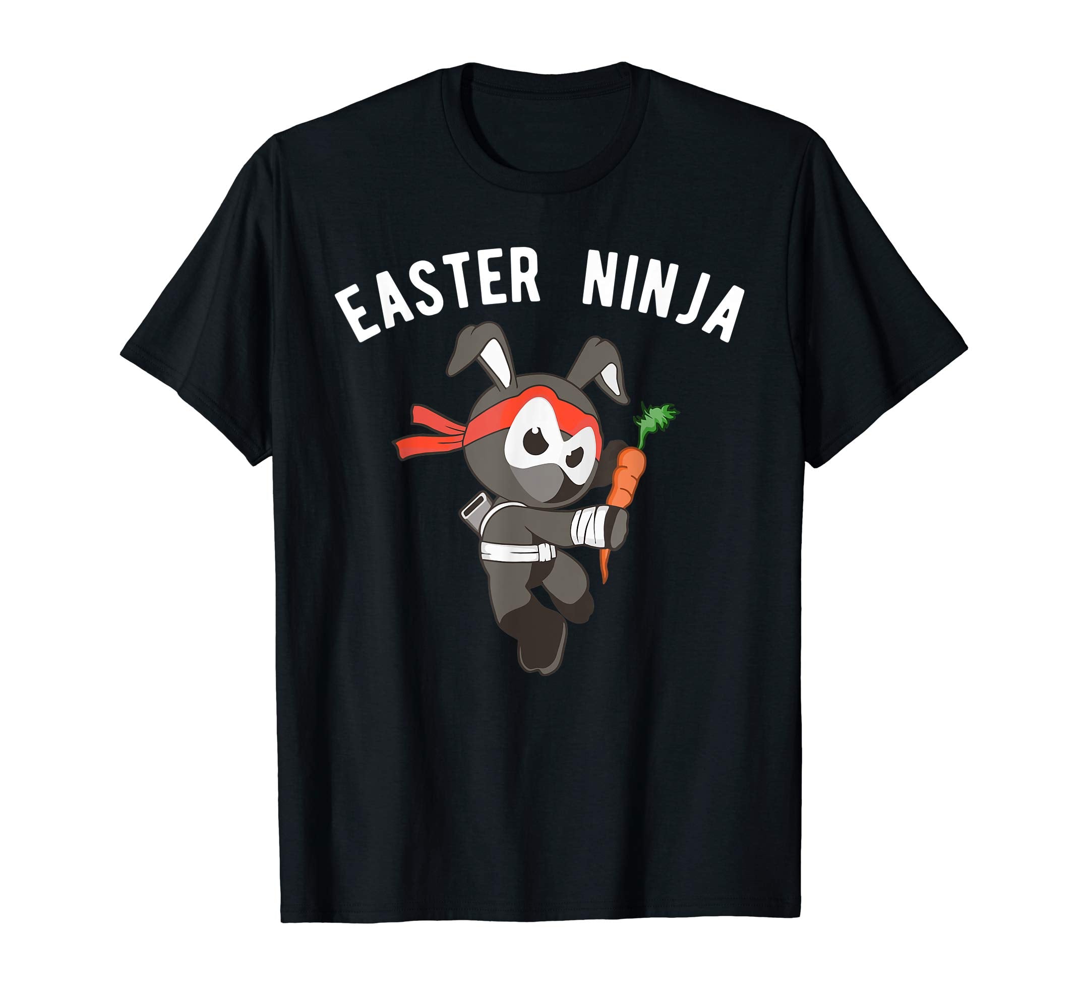 Easter Ninja Bunny Shirt, Cute Martial Arts Rabbit Tee Gift