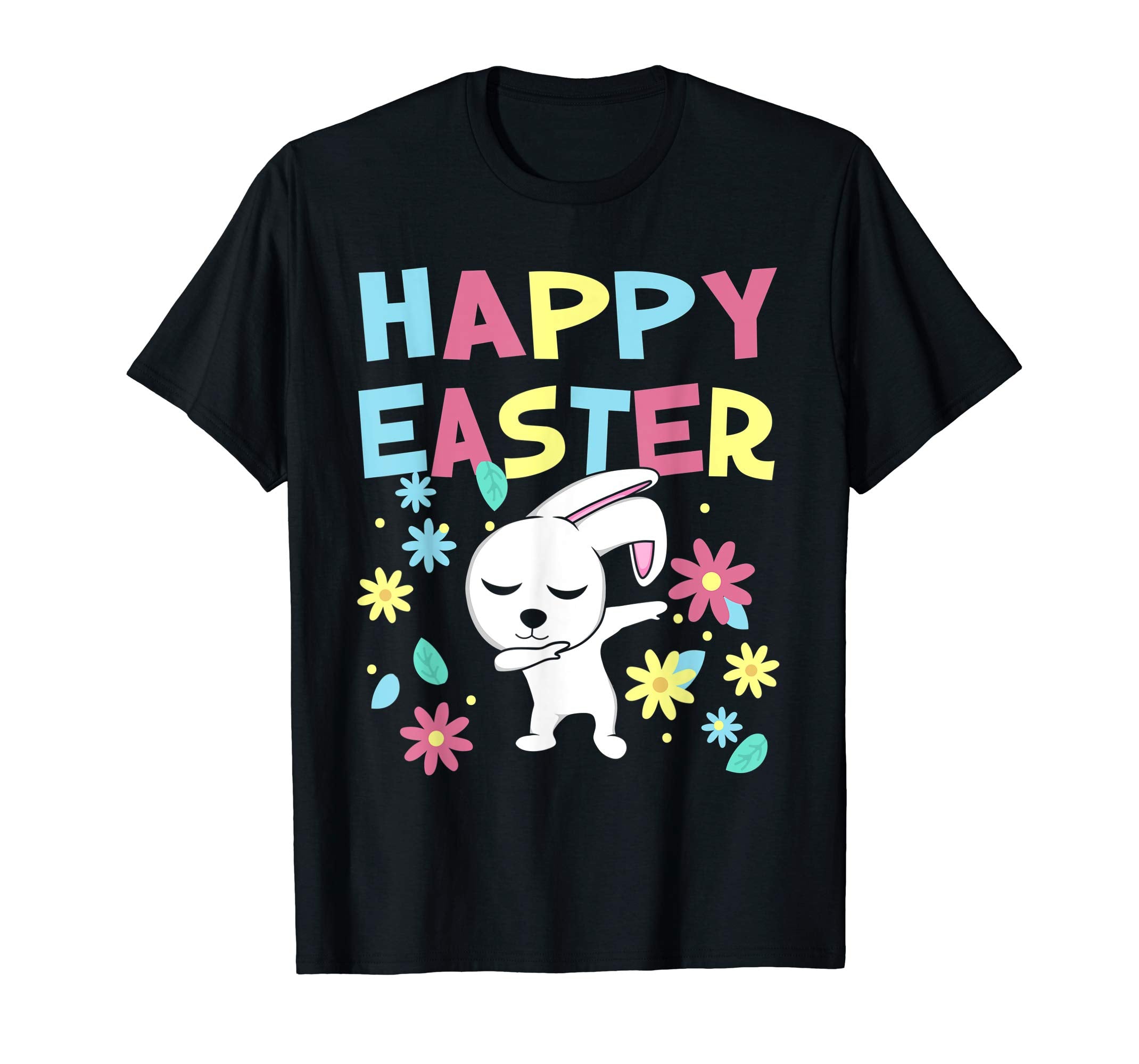 Easter Shirts For Boys - Dabbing Bunny Cute T-Shirt