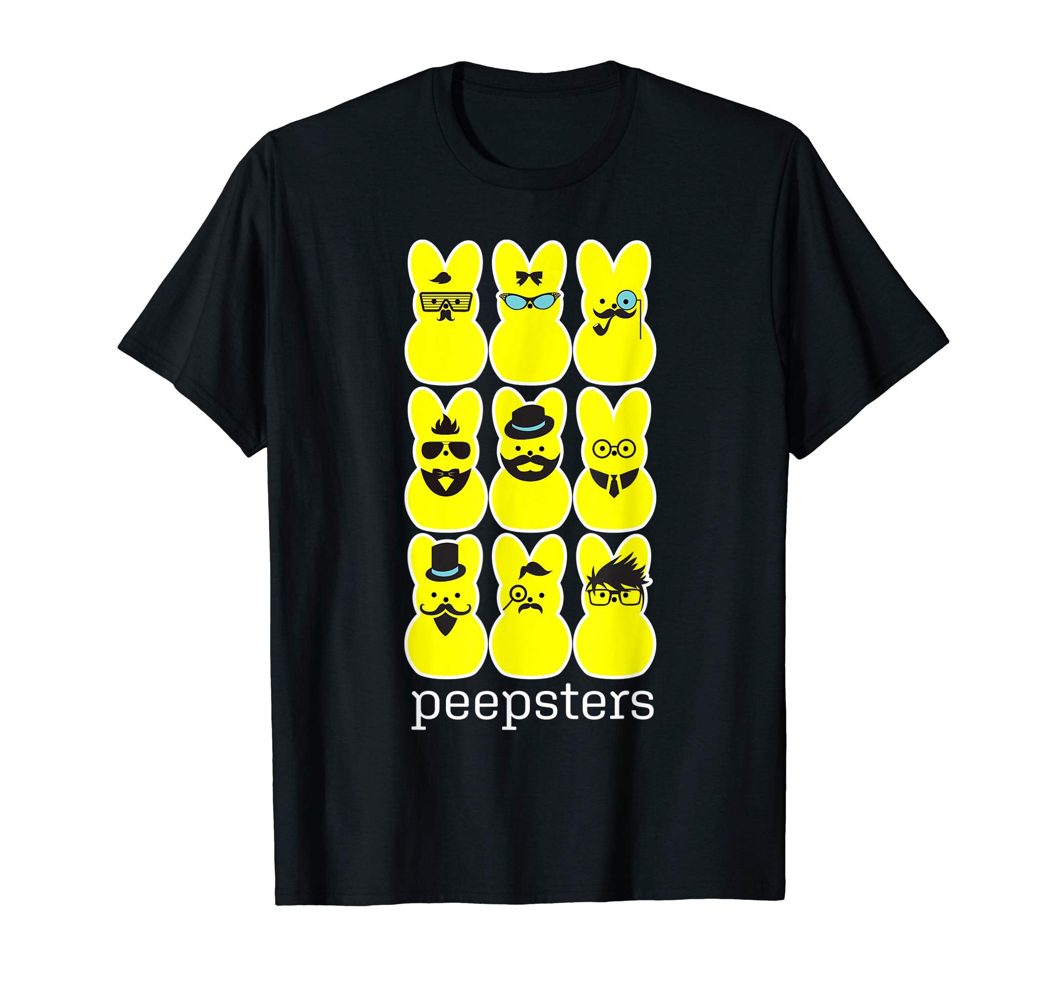 Peep Shirt Peepsters Hipster t-shirt for Easter Bunny Gift