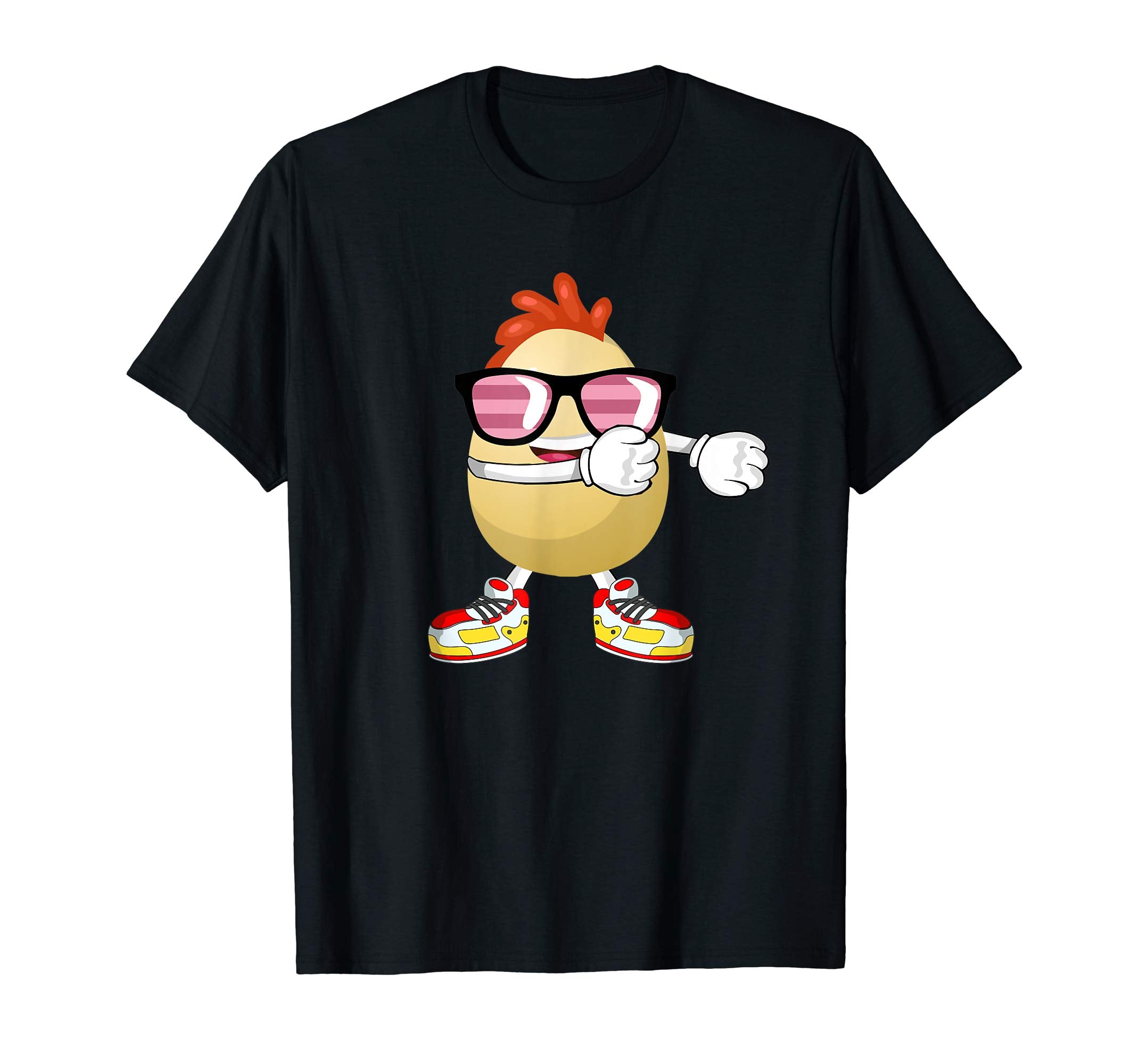 Dab Dance Dabbing Easter Egg Shirt Funny Chick Gift Tee