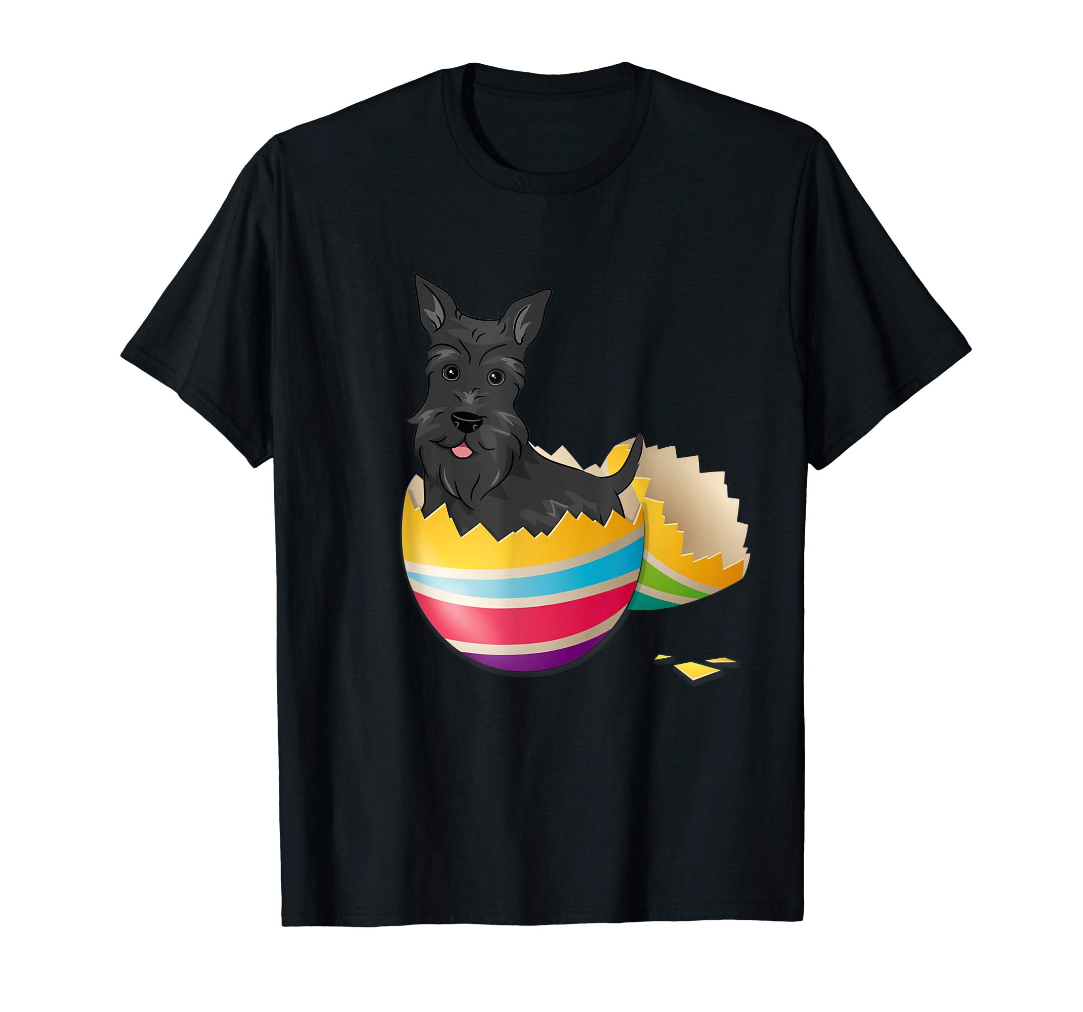 Scottish Terier Hatching From Easter Egg Easter Day Shirt