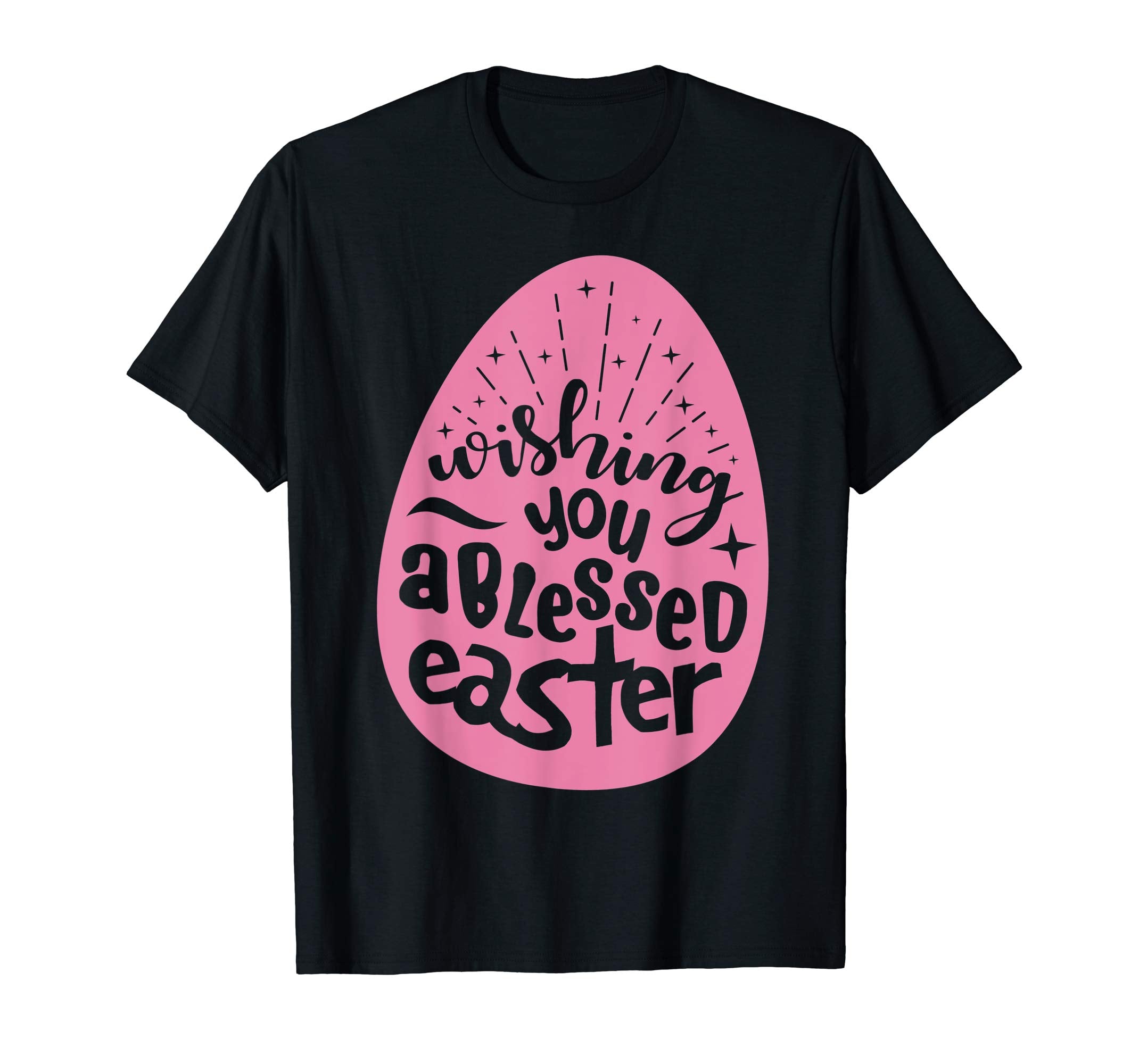 Nice Wishing You A Blessed Easter Egg T-Shirt
