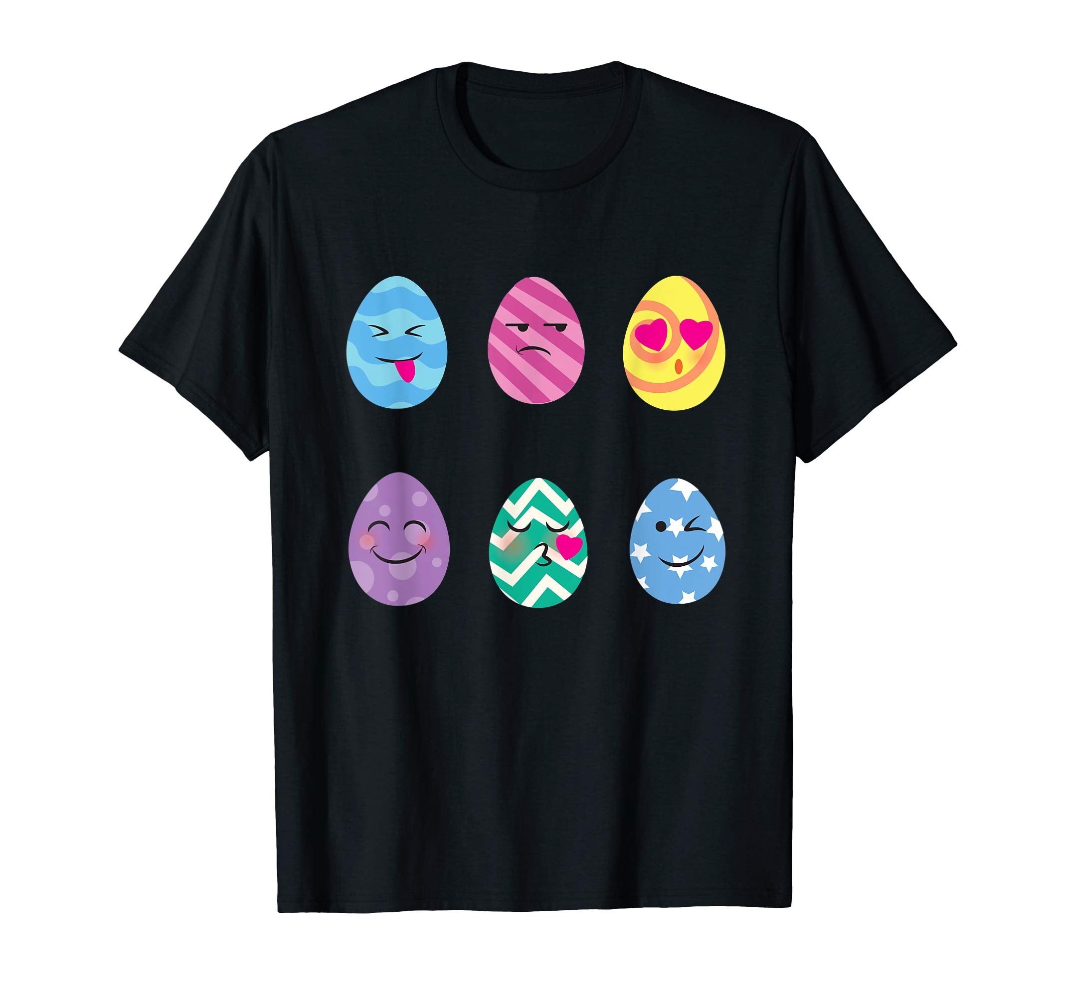 Funny Easter Egg Emoticons T Shirt Easter Egg Hunt