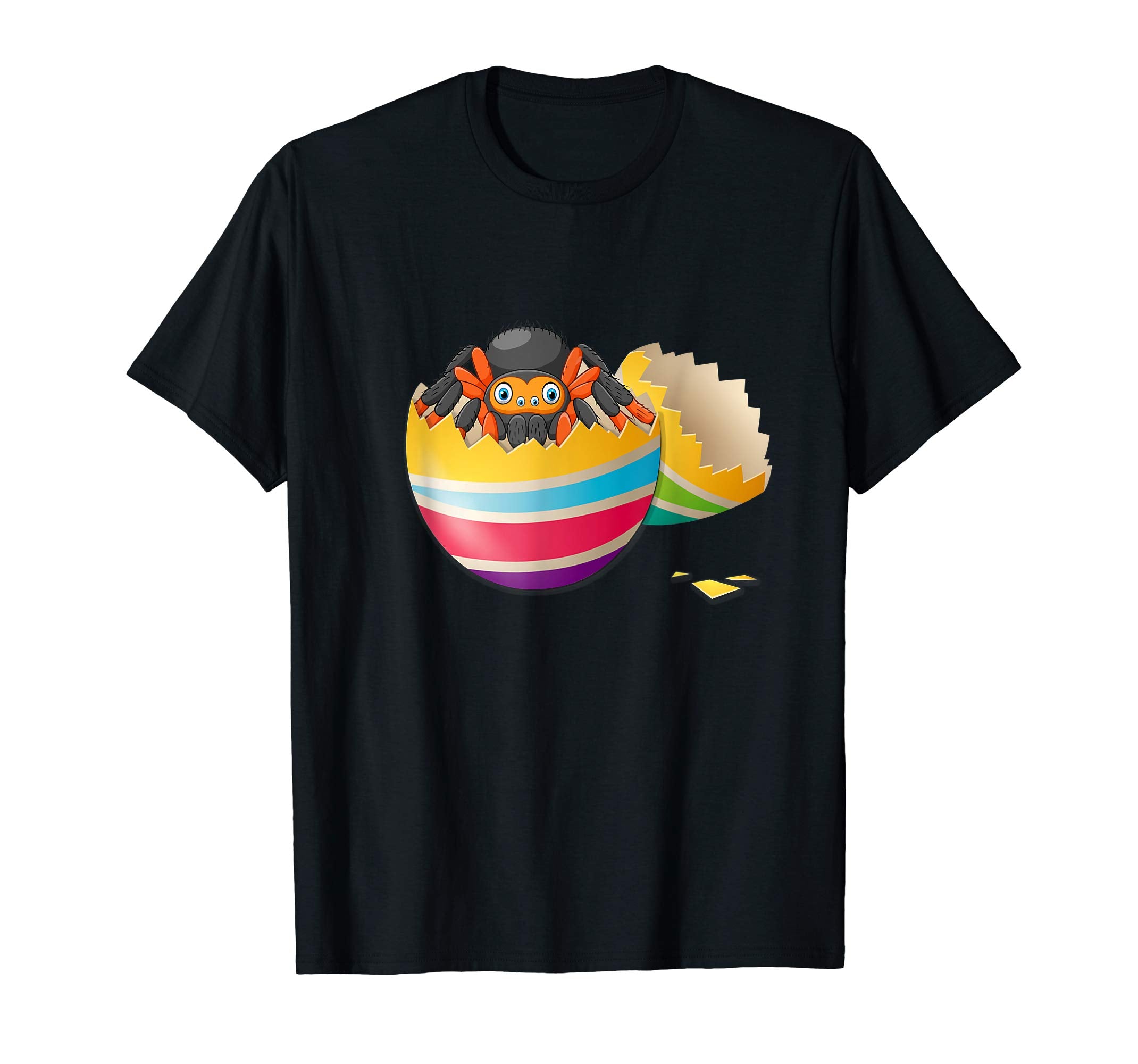 Baby Spider Hatching From Easter Egg Easter Day Shirt