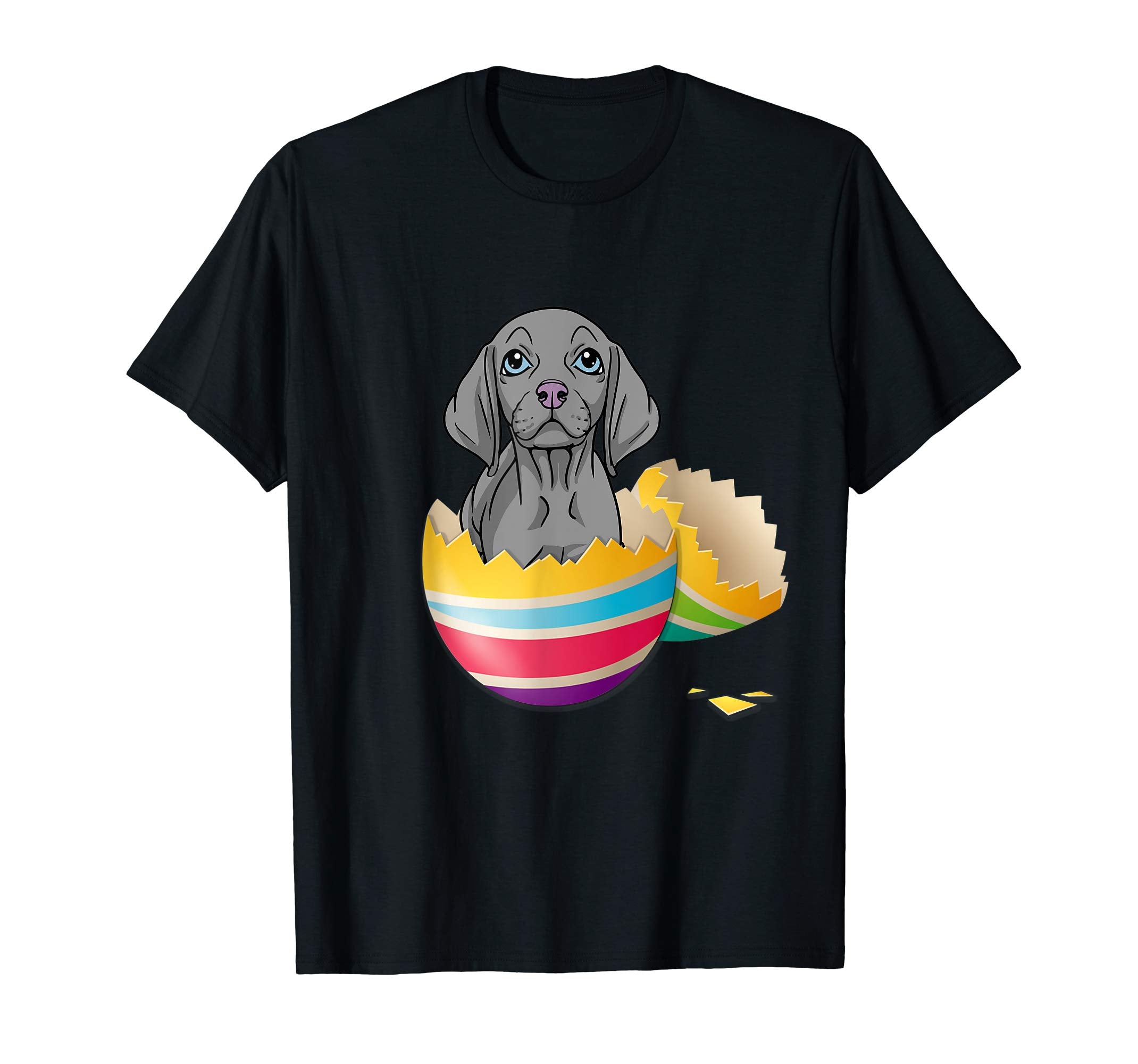 Weimaraner Hatching From Easter Egg Easter Day Shirt