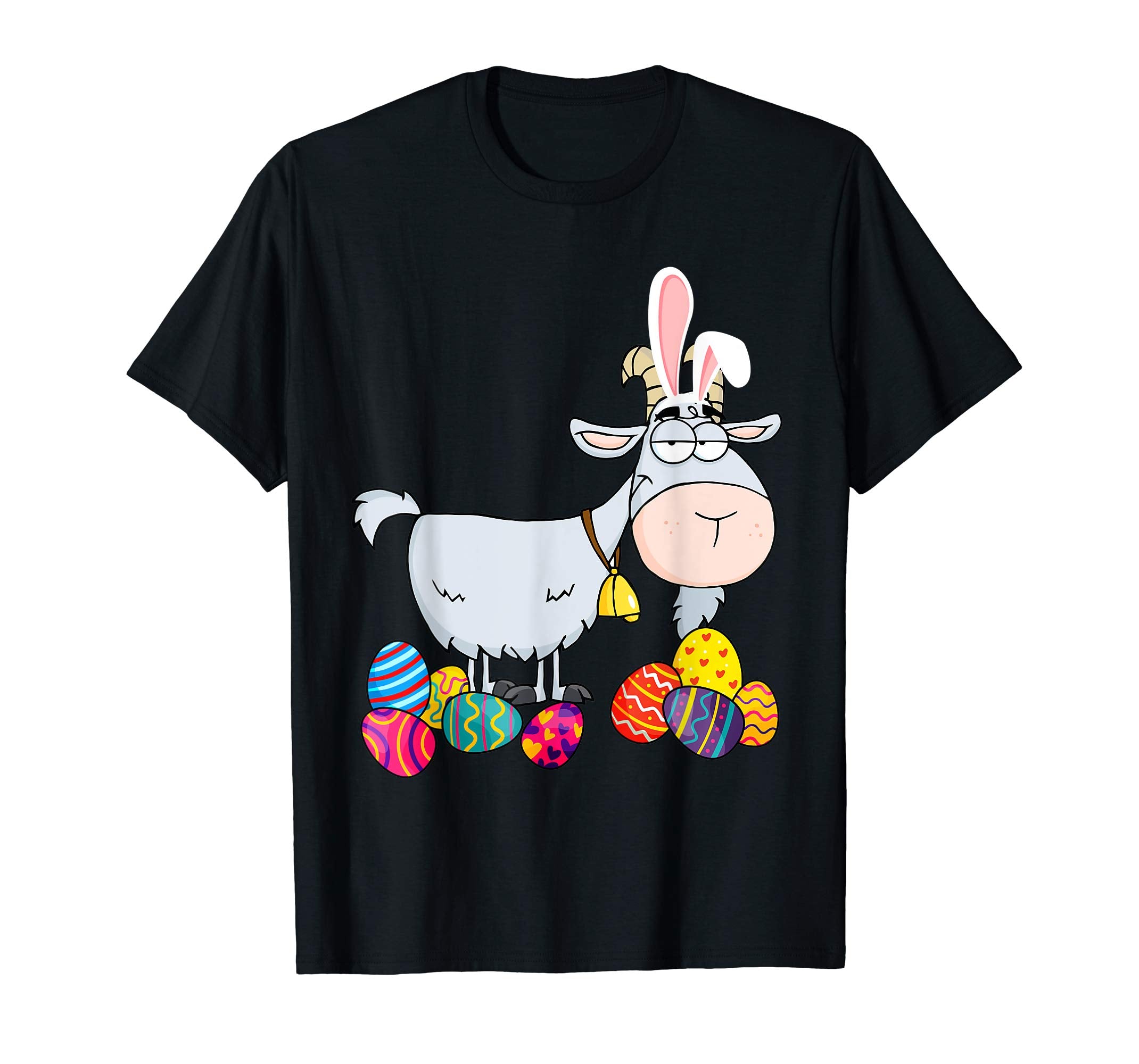Goat Bunny Ear With Egg Easter Easter Day Shirt
