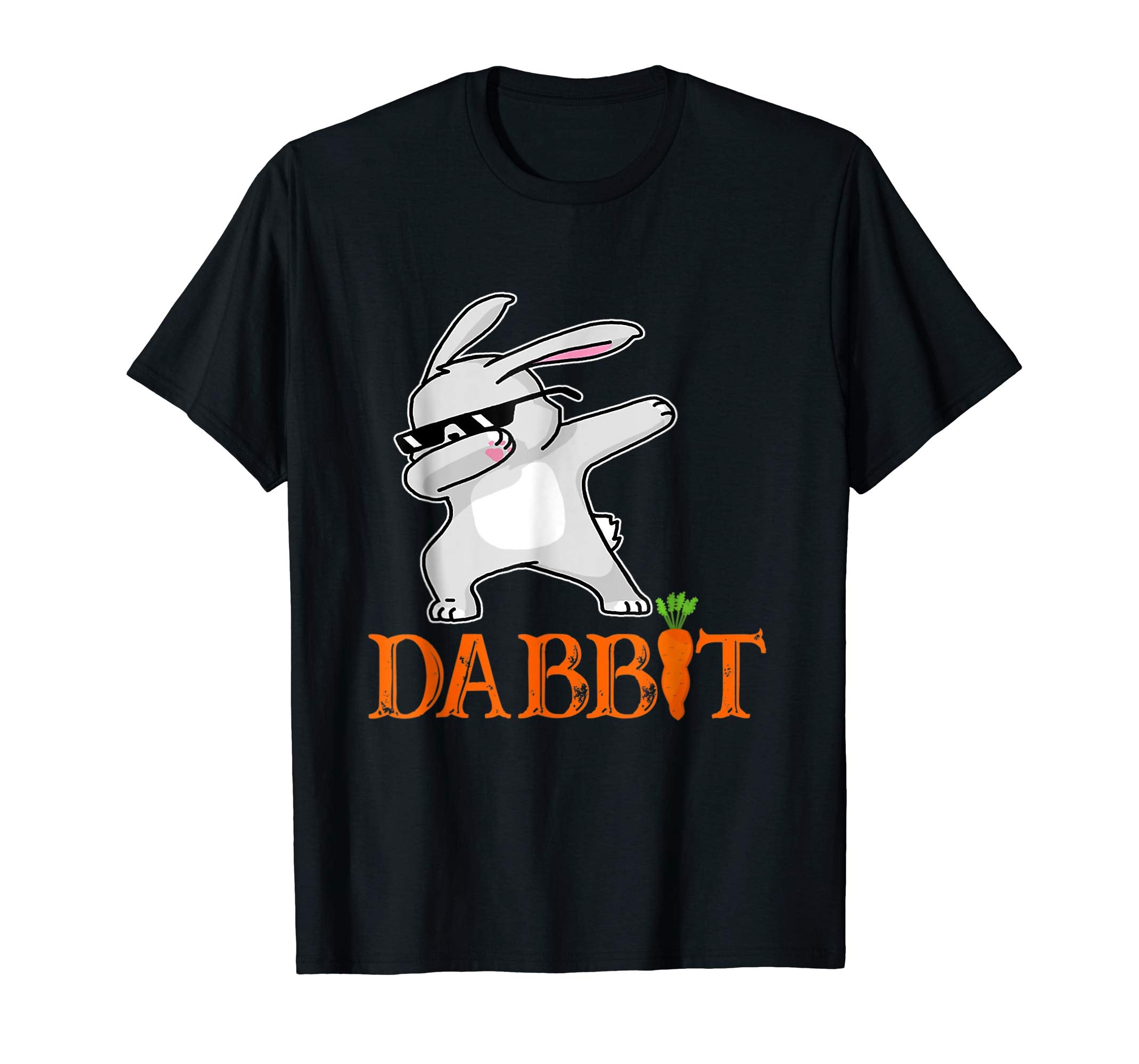 Funny Bunny Dabbit Dabbing Dance Egg Boss Easter T-Shirt