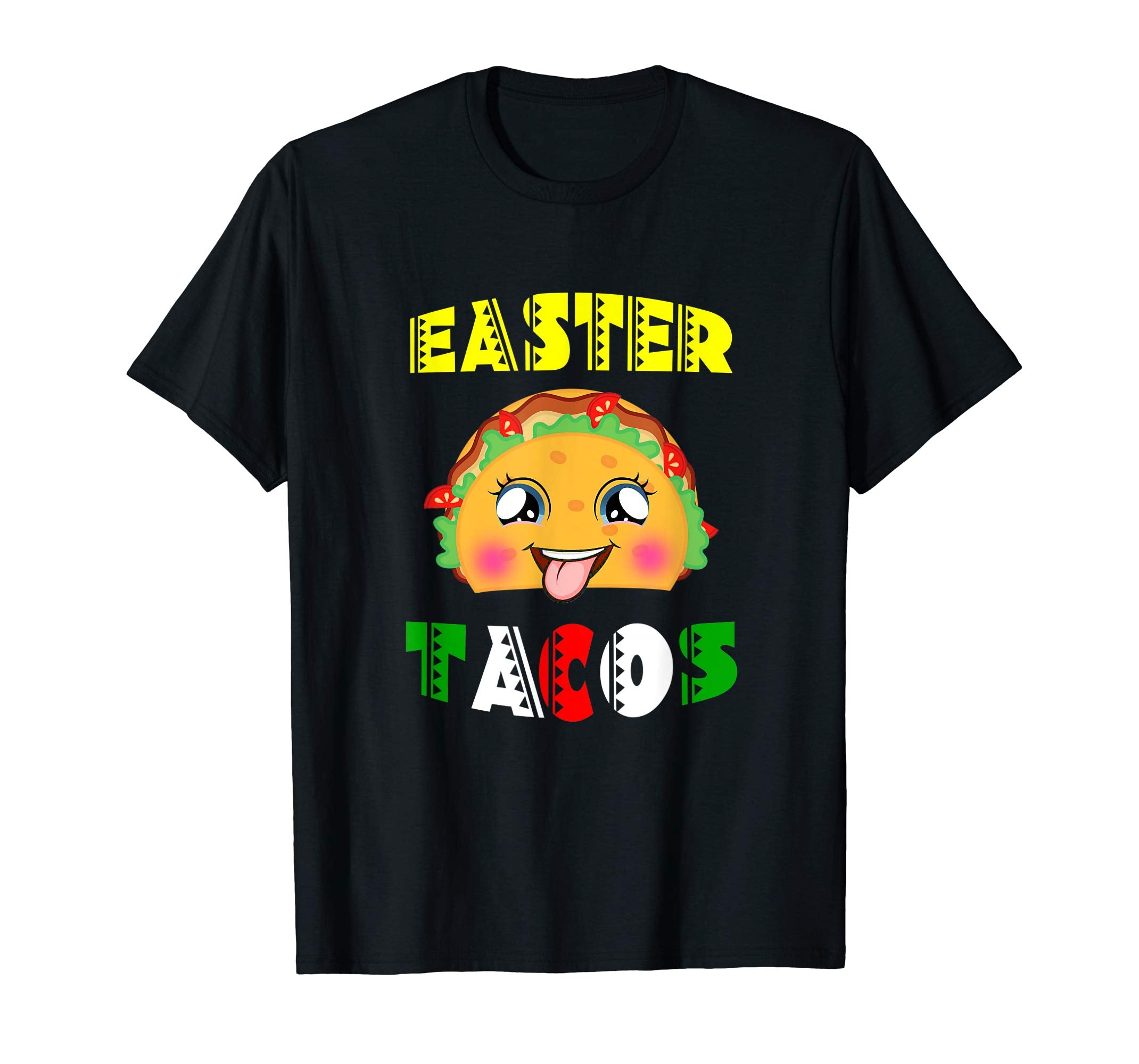 Unique Cool Easter Tacos Food T-Shirt for Mexican Food Lover