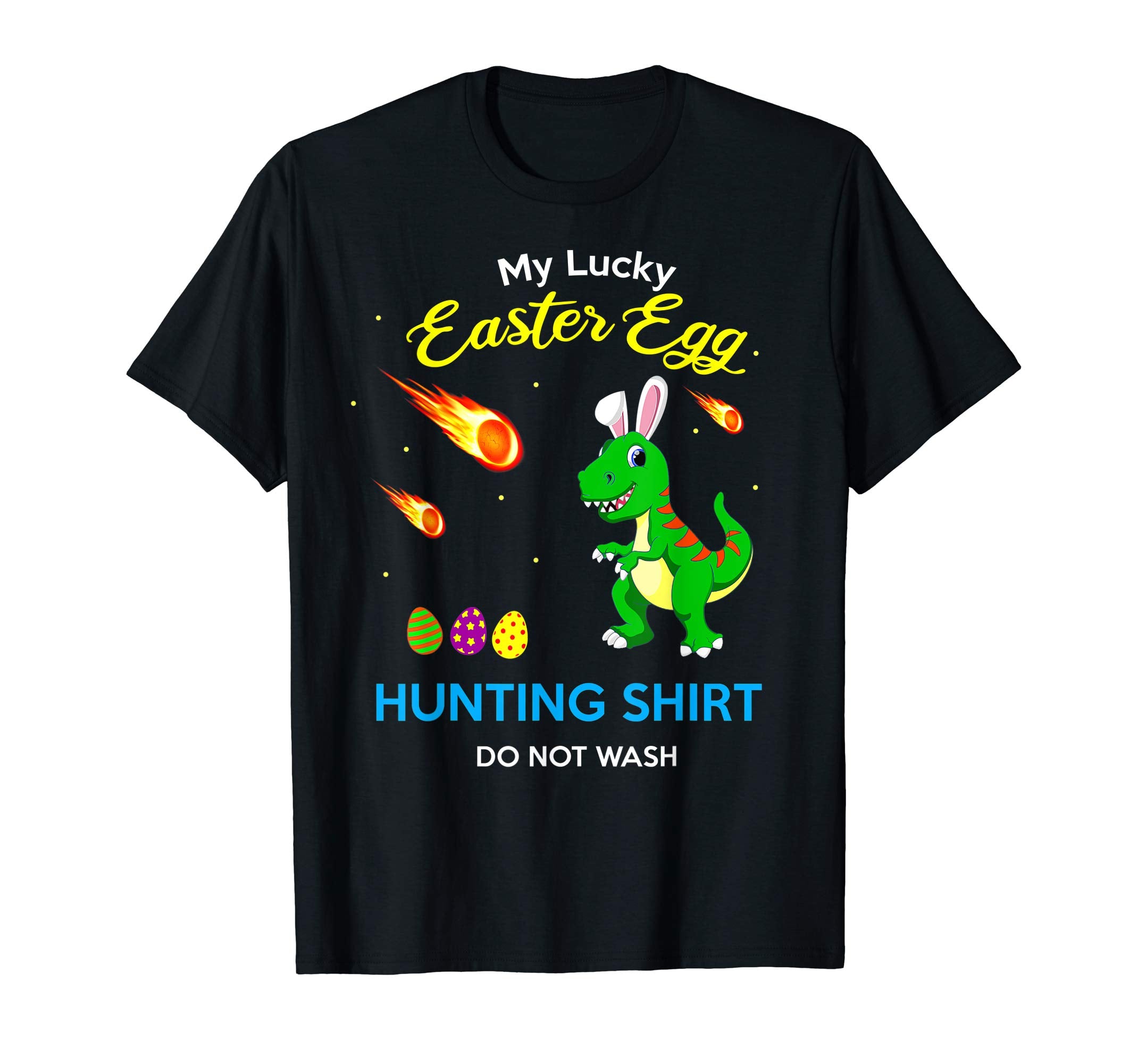 Cute Dinosaur My Lucky Easter Egg Hunting Shirt T-Shirt