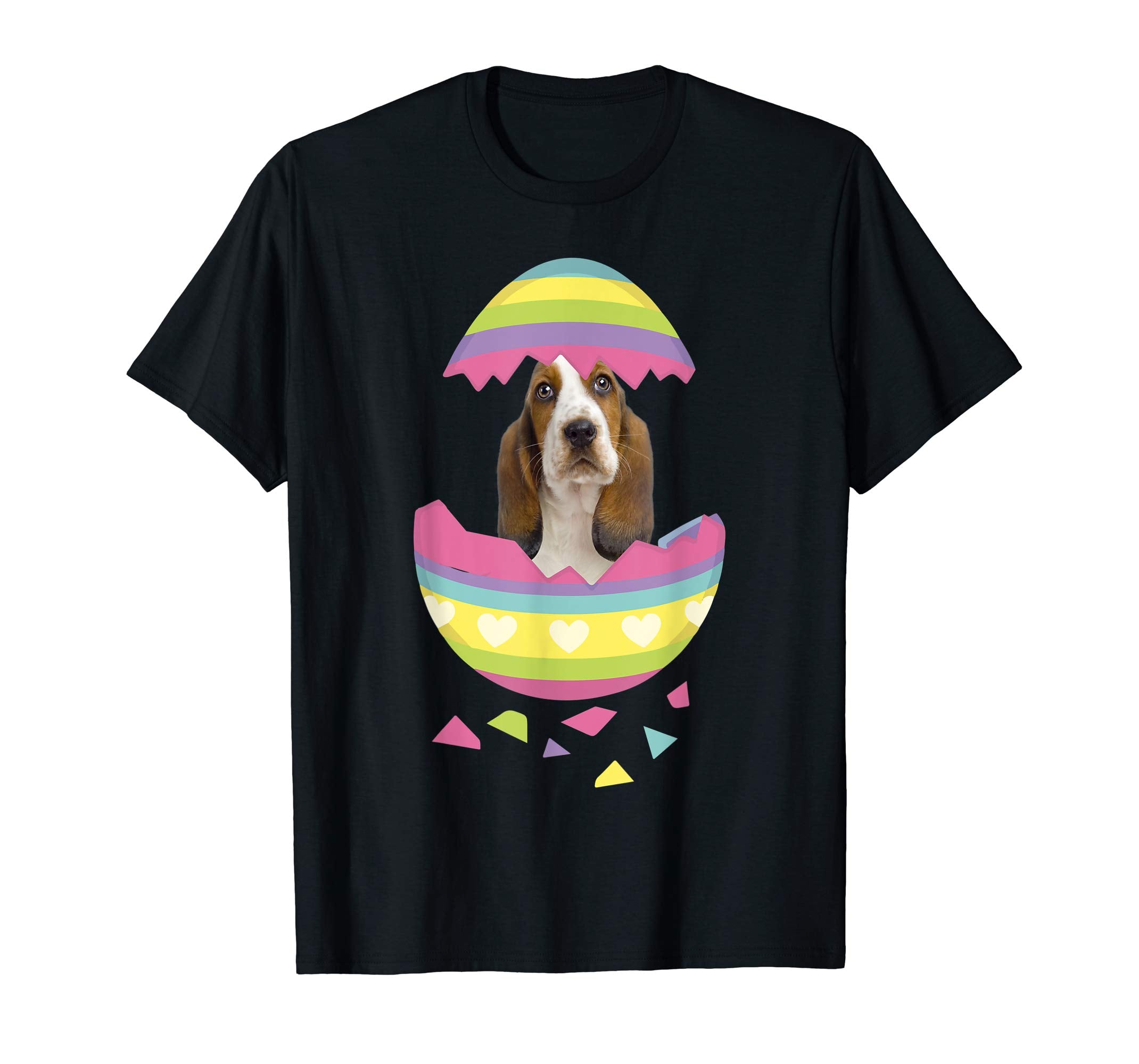 Basset Hound Easter Egg T-Shirt Dog Lover