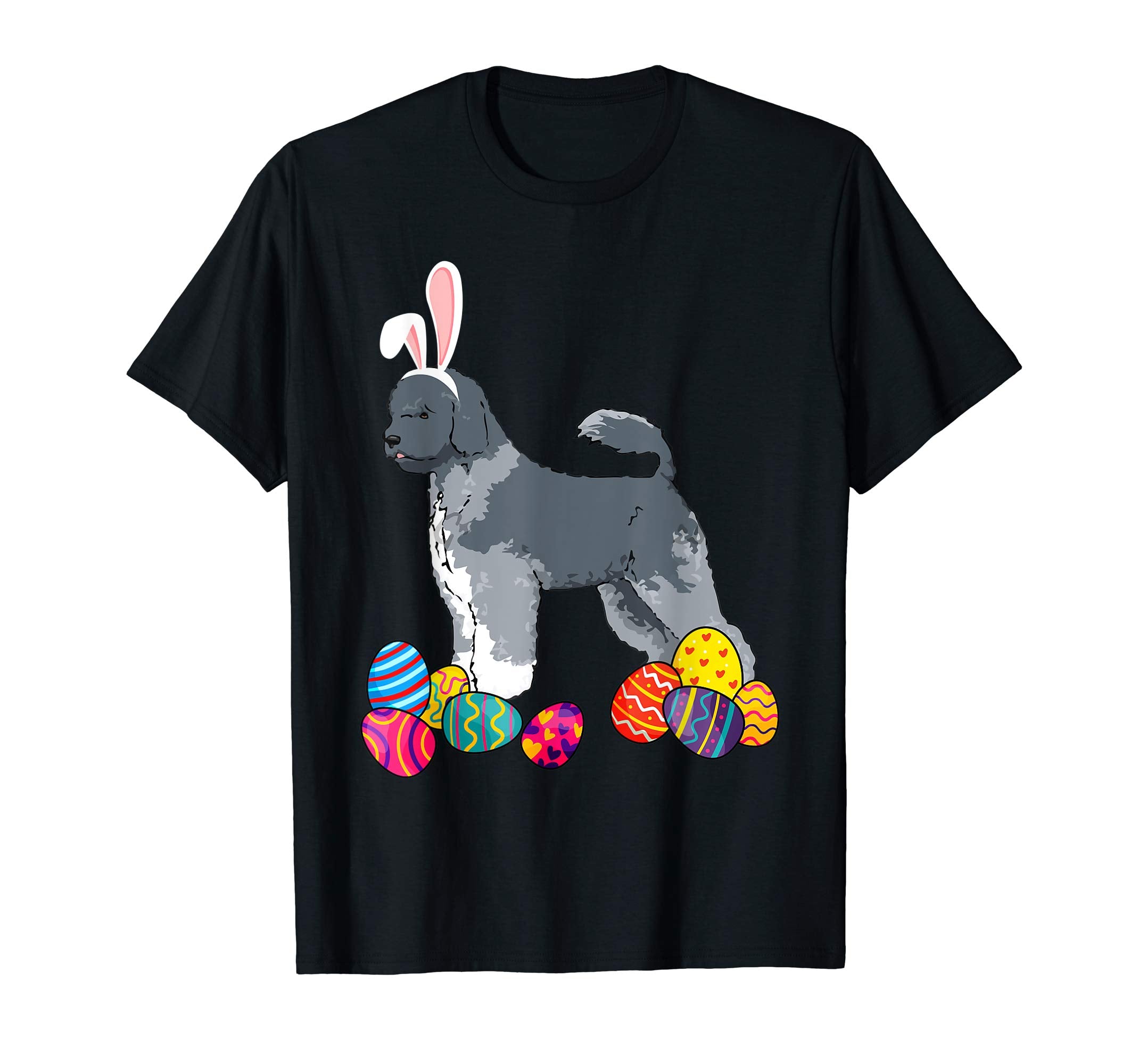 Portuguese Water Bunny Ear With Egg Easter Easter Day Shirt