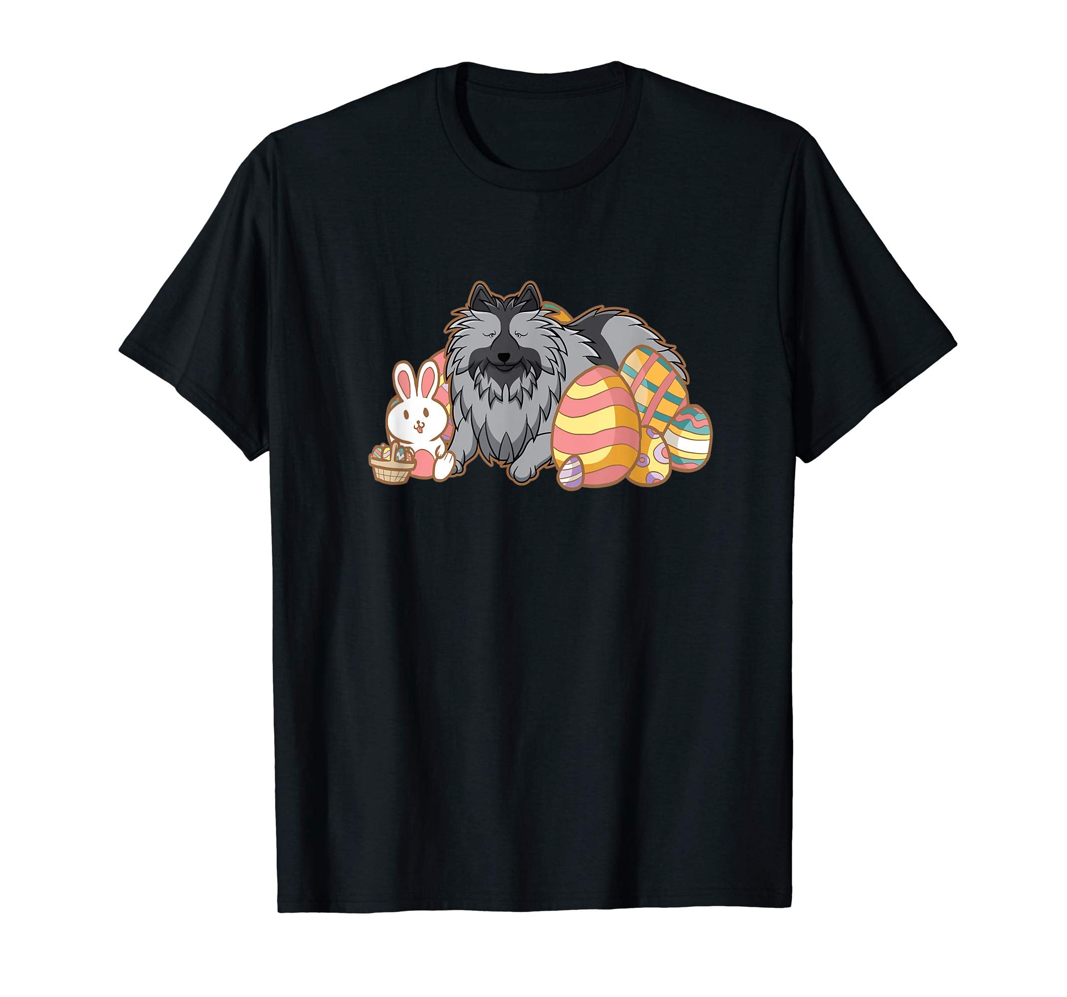 Easter Keeshond Dog T-Shirt Gift