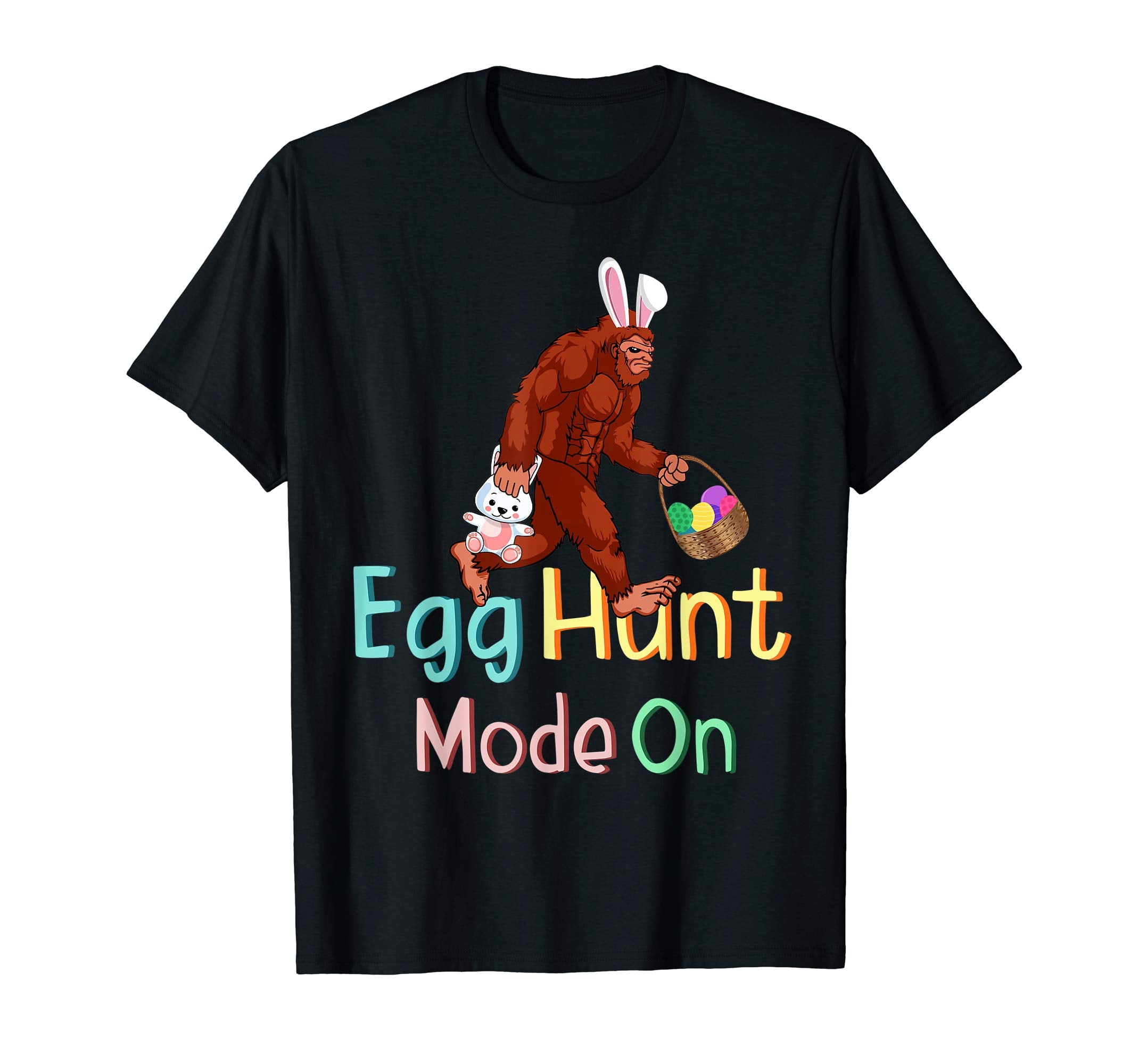Easter Bigfoot Sasquatch Shirt Bunny Egg Hunting Gift Tee