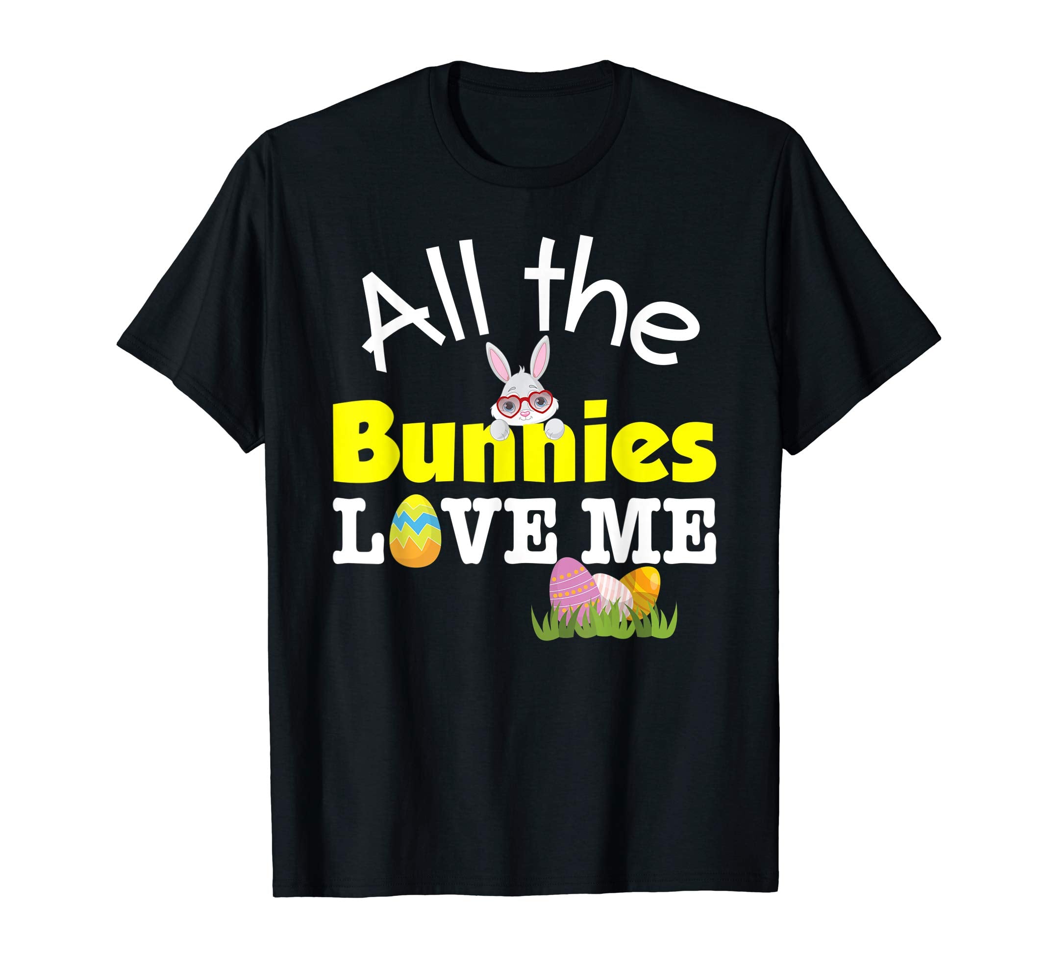 All The Bunnies Loves Me Cute Bunny Easter Day T-Shirt Boys