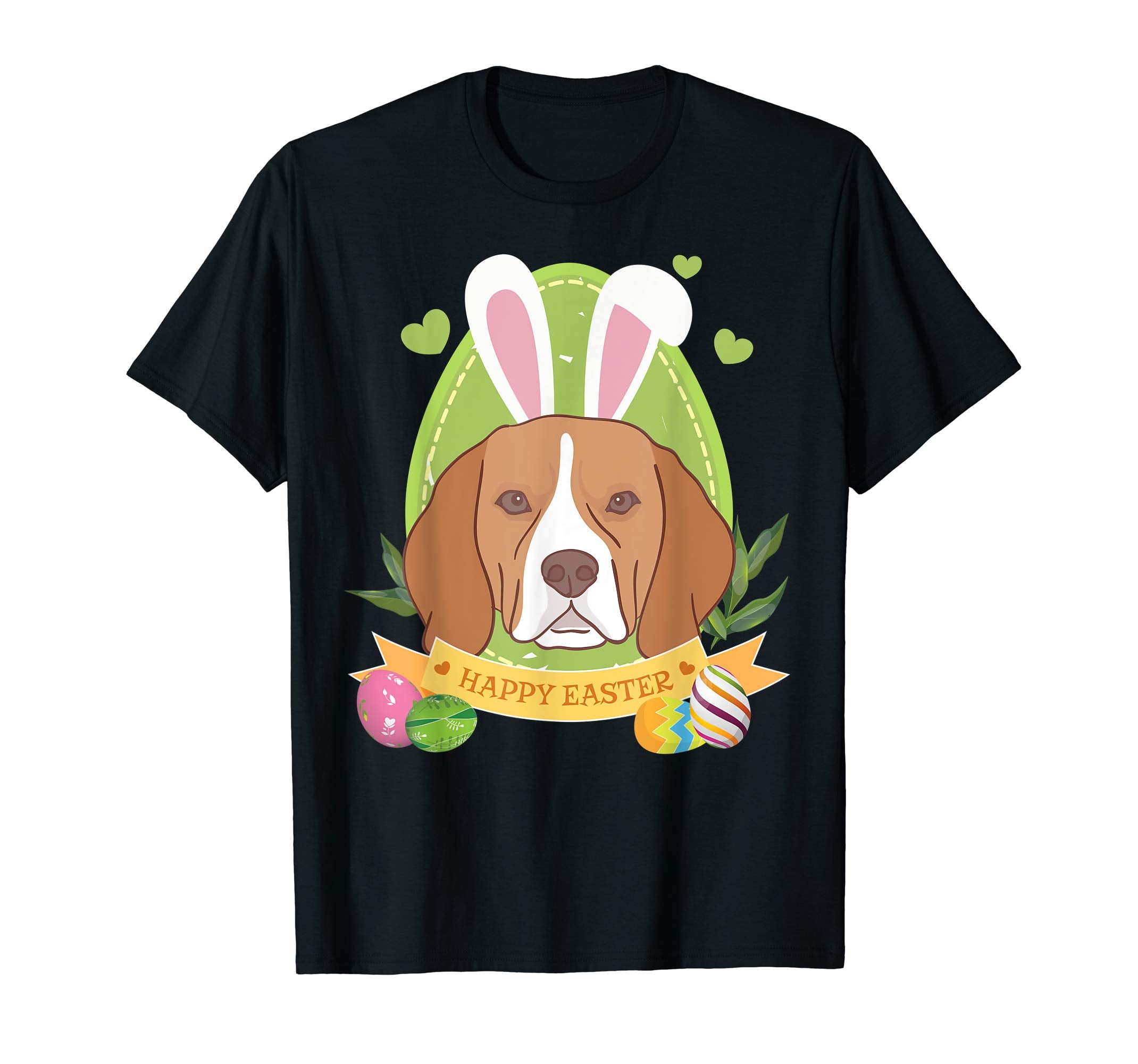 Bunny Beagle Dog Easter Day Lovers T-Shirt Egg Hunting