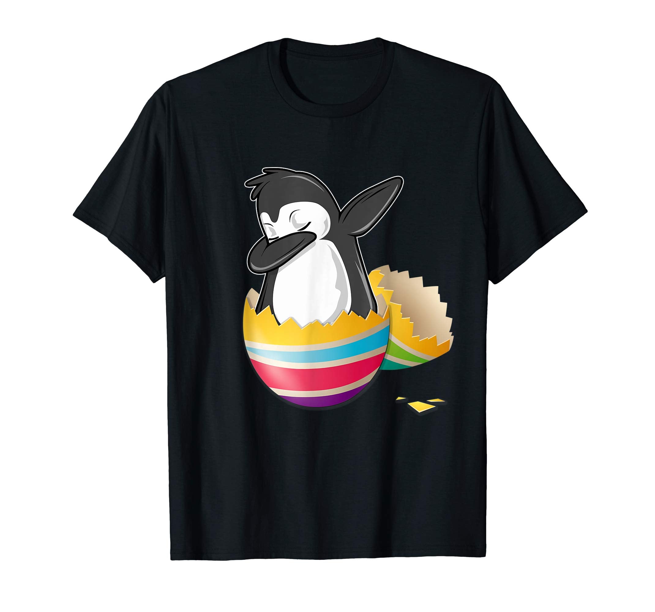 Penguin Dabbing Easter Eggs Easter Day Shirt