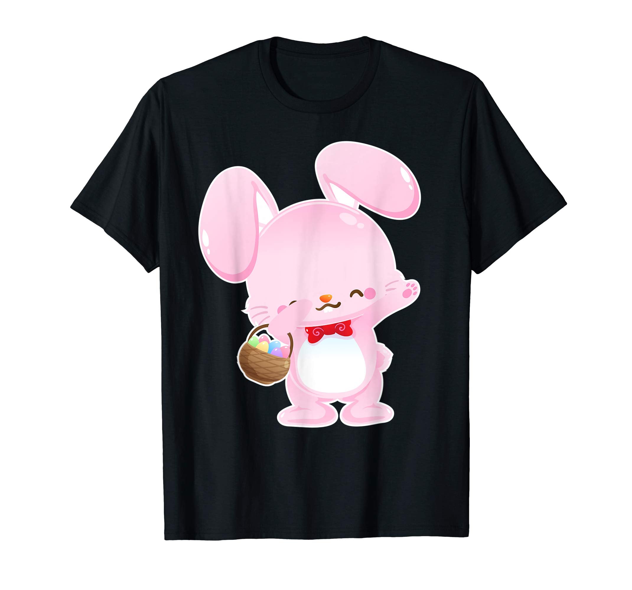 Dabbing Easter Bunny T Shirt Egg Hunt Gifts for Men Women