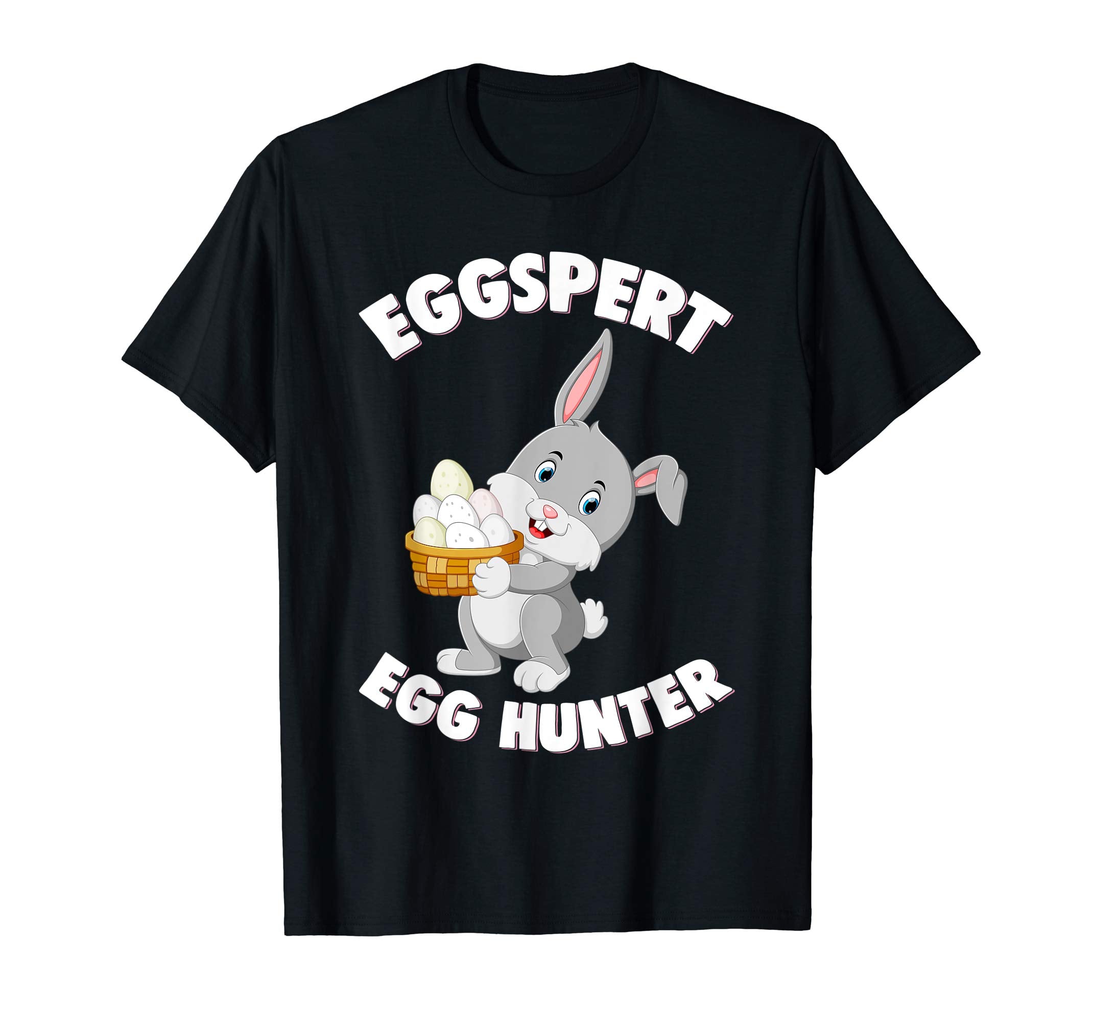 Eggspert Egg Hunter Happy Easter Kids Boys Girls T Shirt