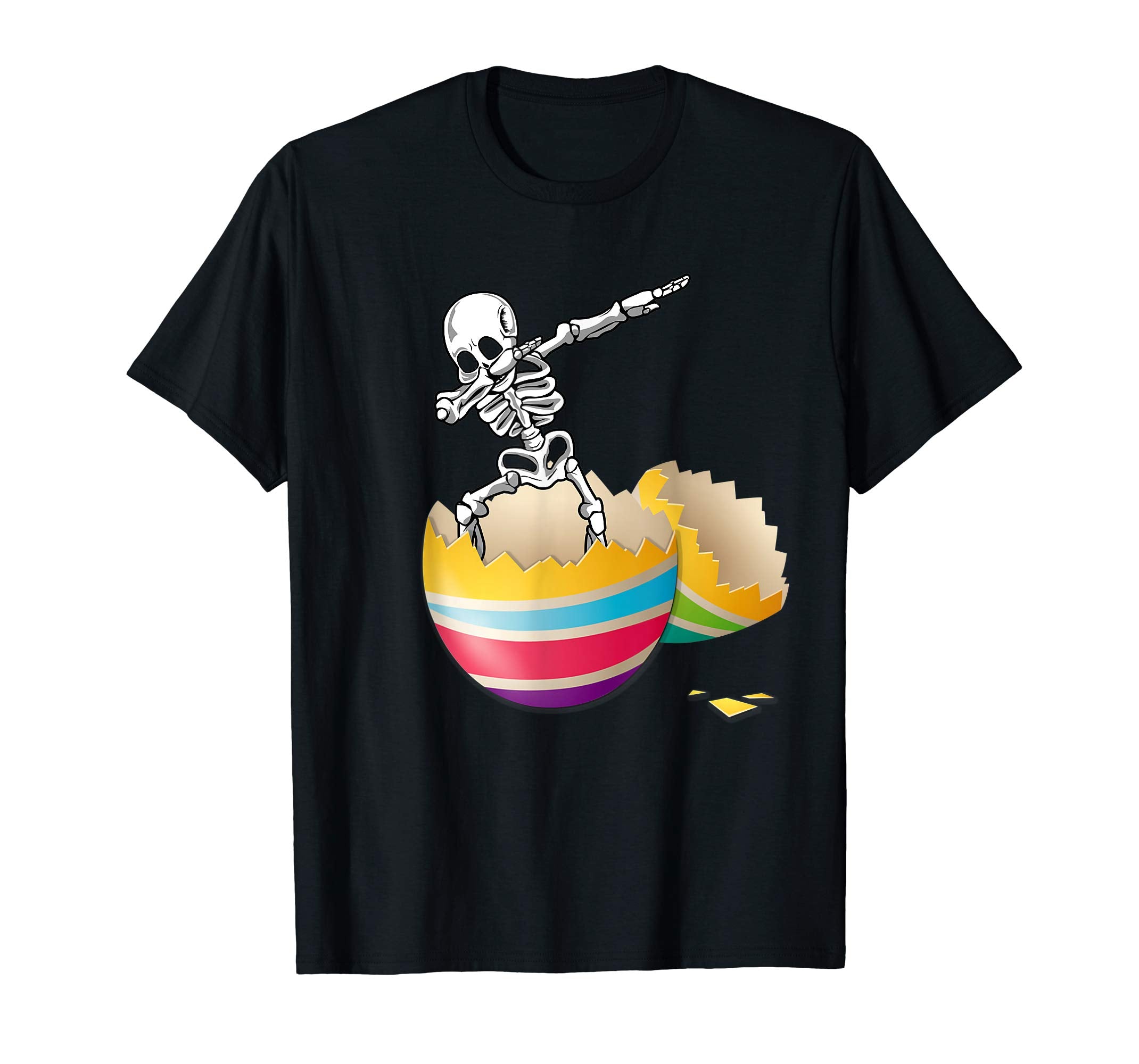 Skeleton Dabbing Easter Eggs Easter Day Shirt