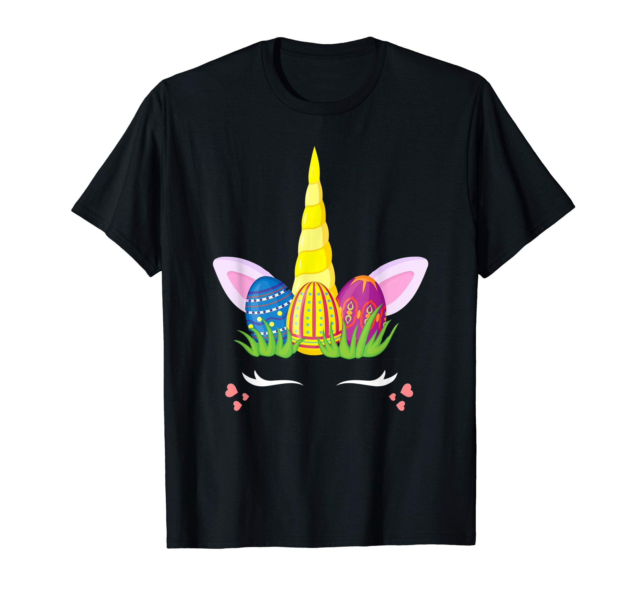 Unicorn Easter Eggs Shirt Gift Girls Kids Toodler