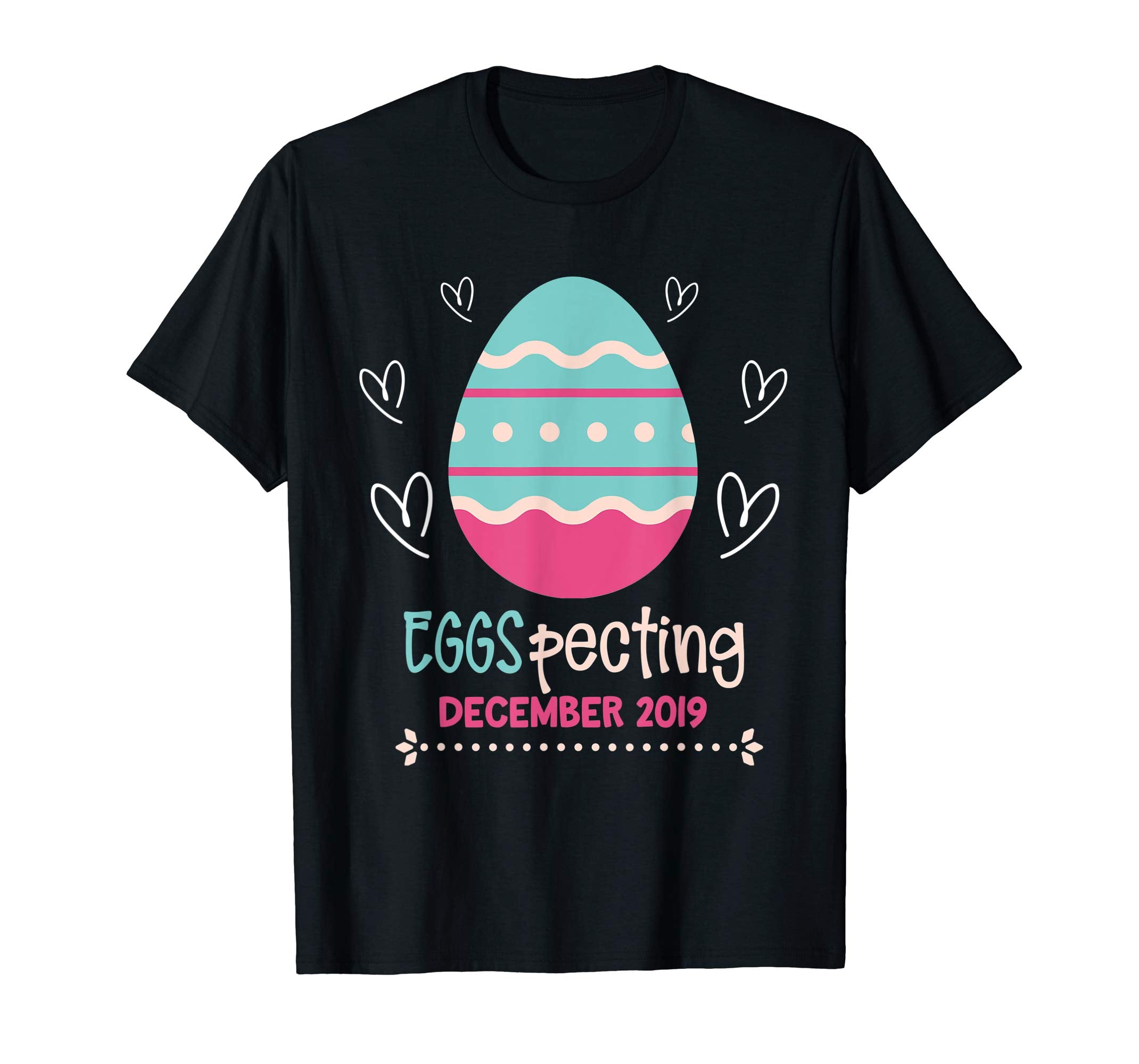 Easter Pregnancy Announcement T Shirt Eggspecting Dec 2019