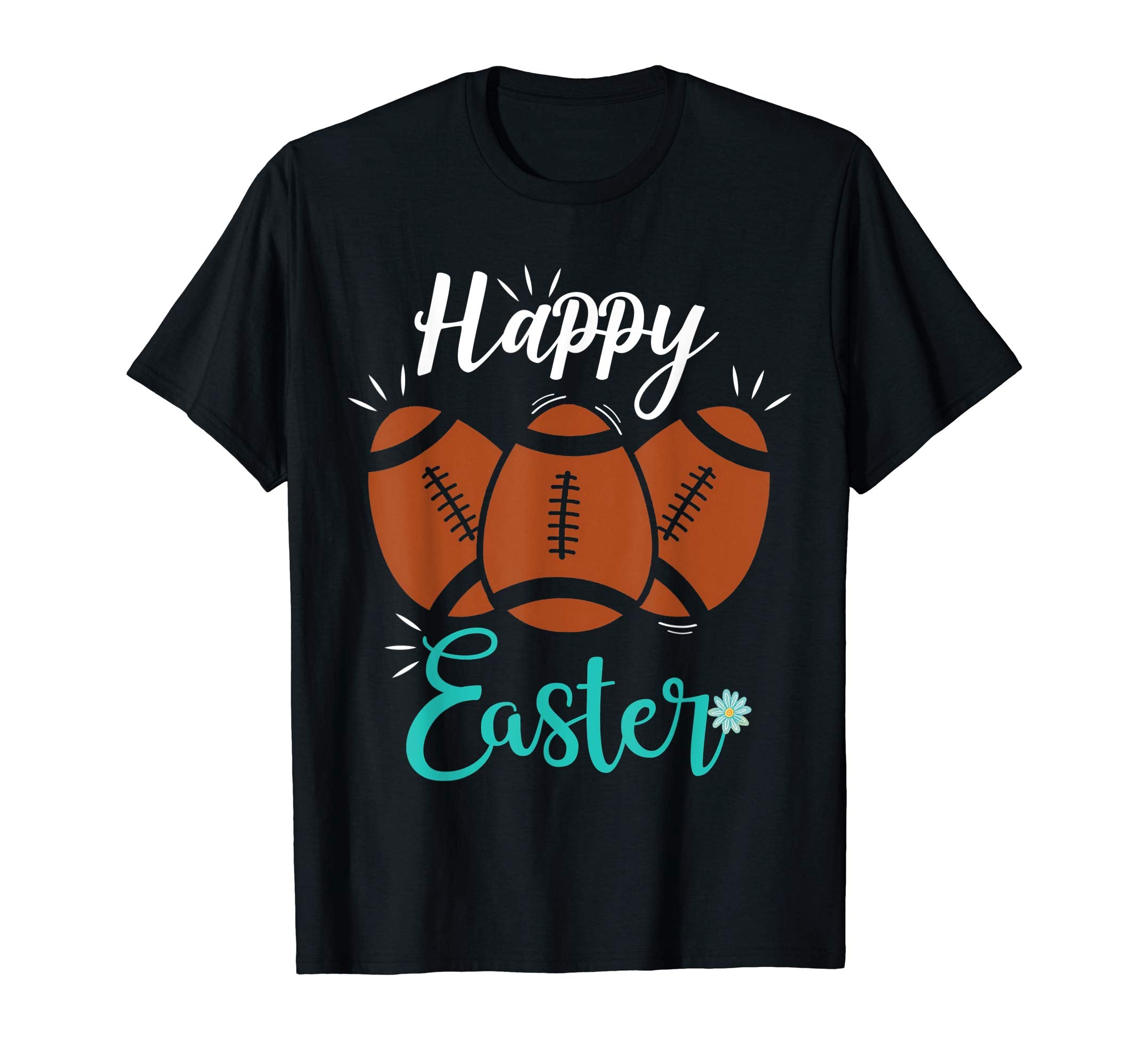 Easter football eggs Funny T-shirt for boy girl men women