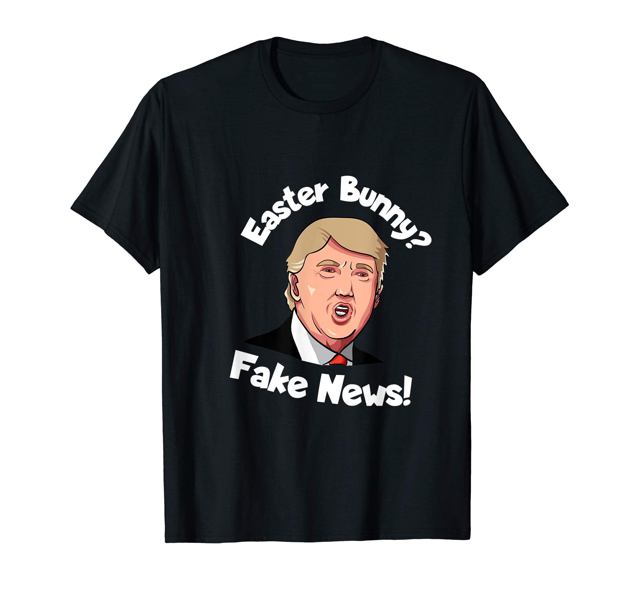 Trump Easter Bunny Fake News T-Shirt