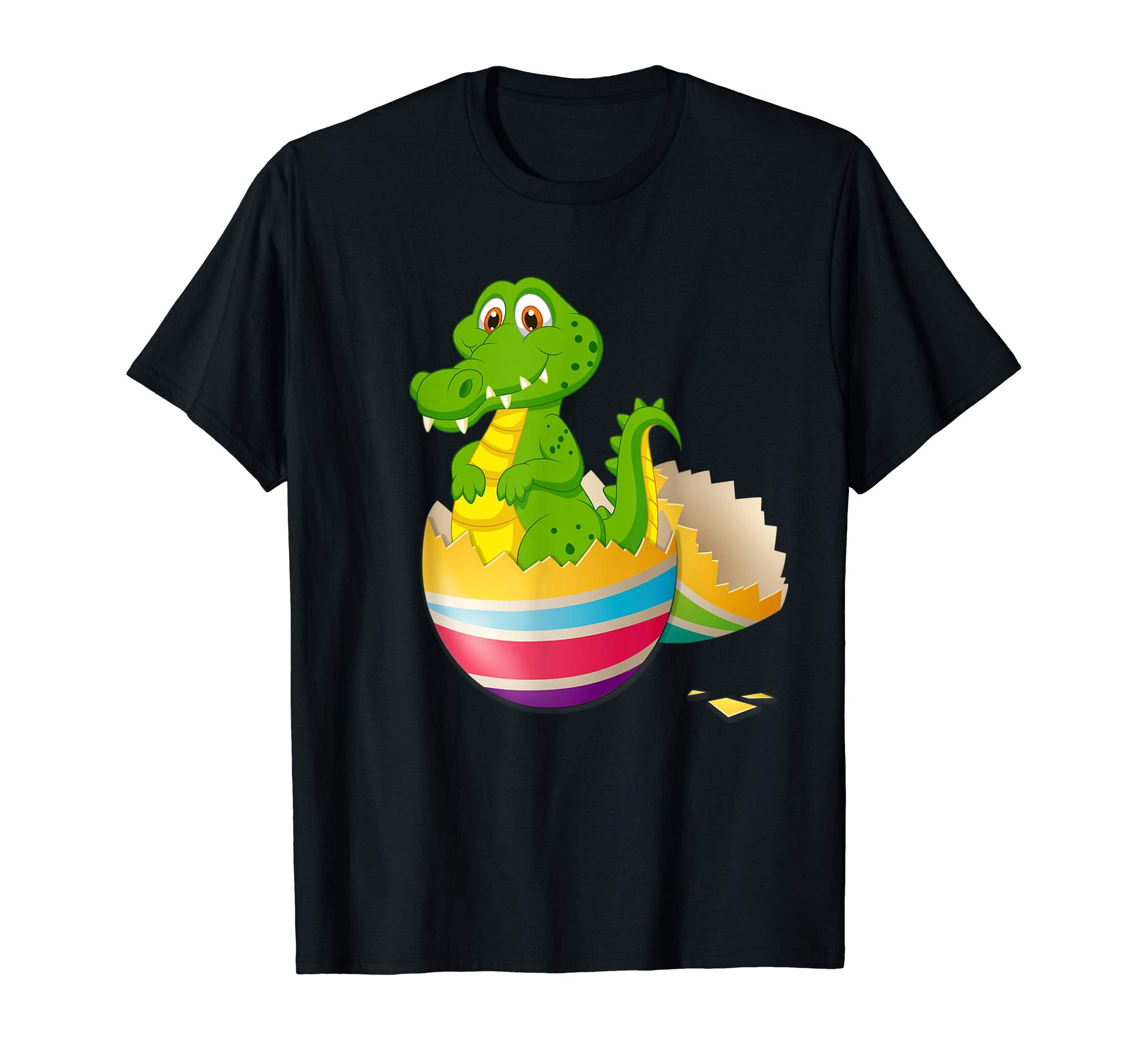 Baby Crocodile Hatching From Easter Egg Easter Day Shirt