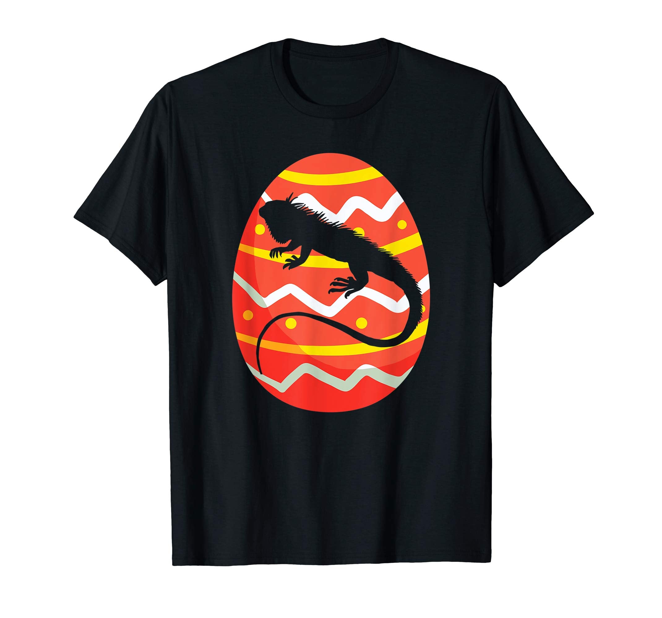 Happy Iguana Easter Bunny Egg T-Shirt for Kids Boys Girls