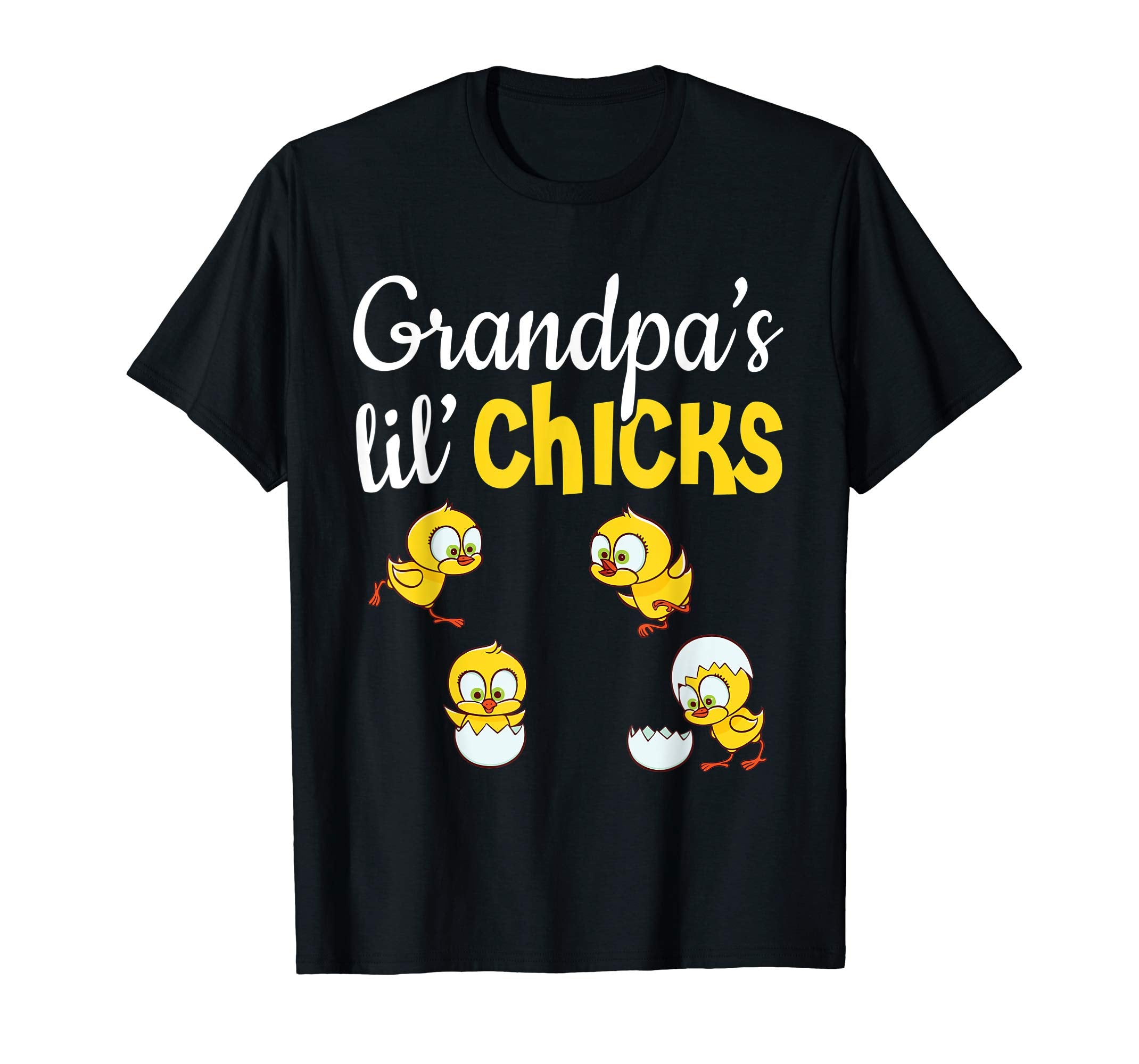 Grandpa's Lil' Chicks Happy Easter Day Lovely Cute Shirt