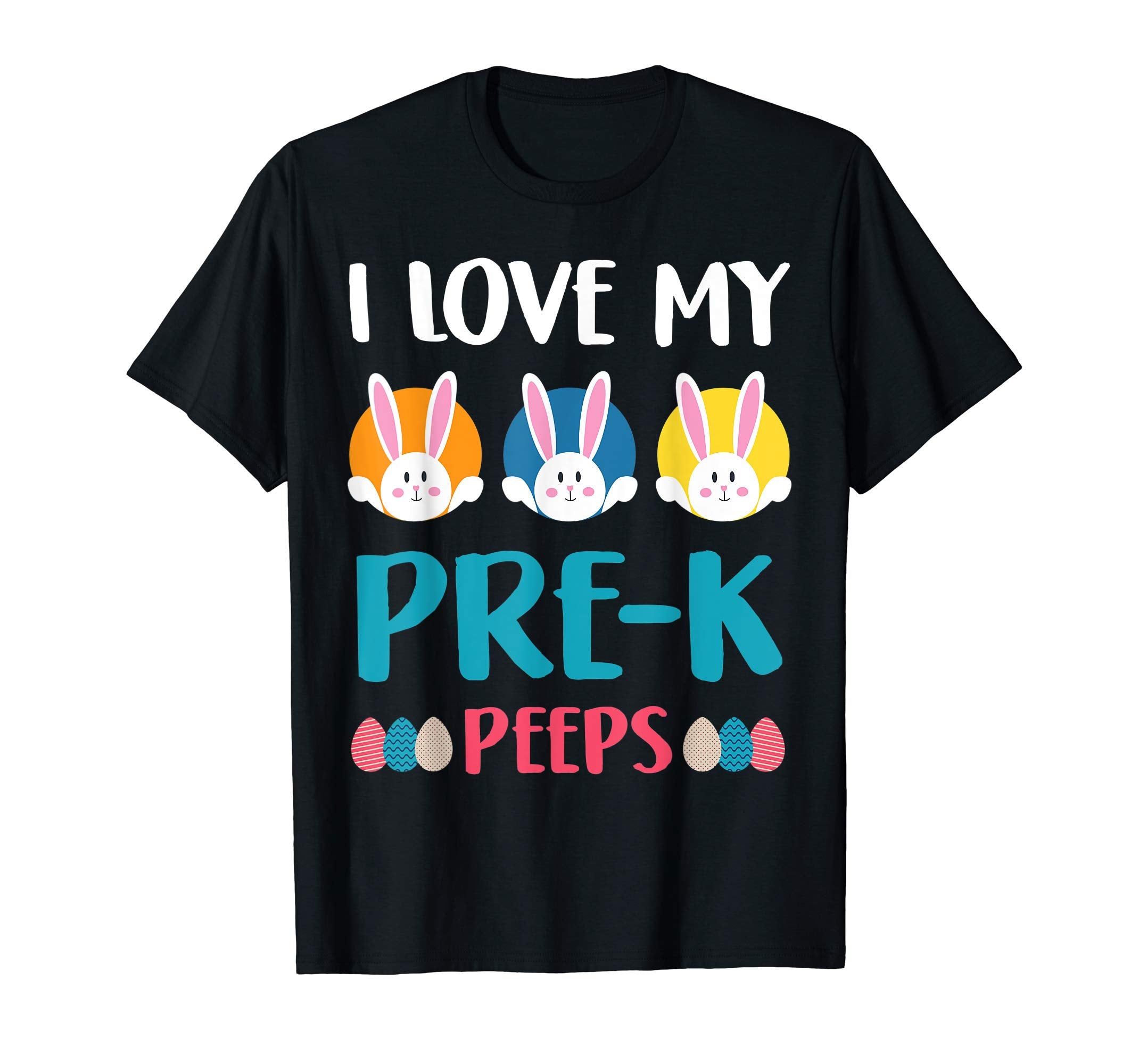 I Love My Pre-K Peeps Easter Day T-Shirt