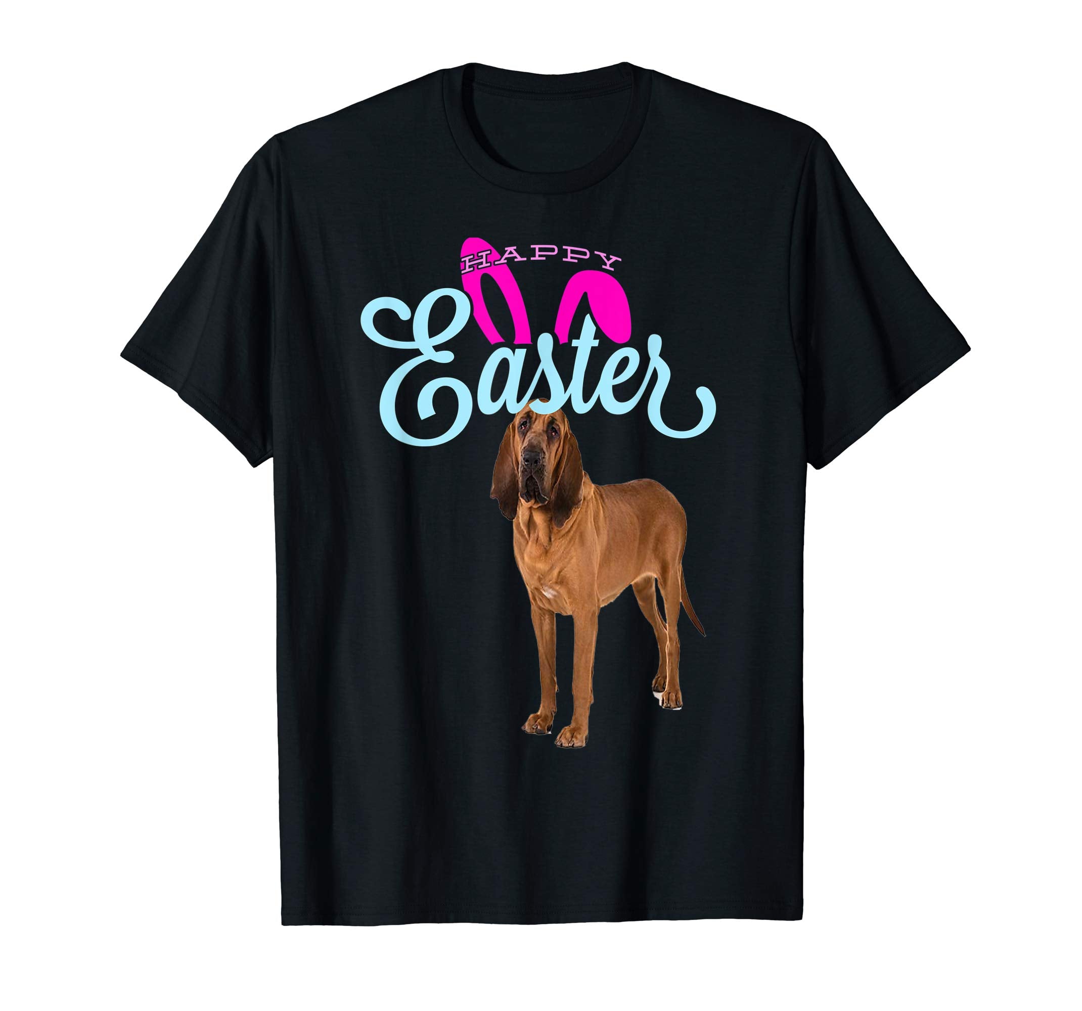 Easter Bunny Bloodhound Tshirt Dog Men Women Gift Easter Day