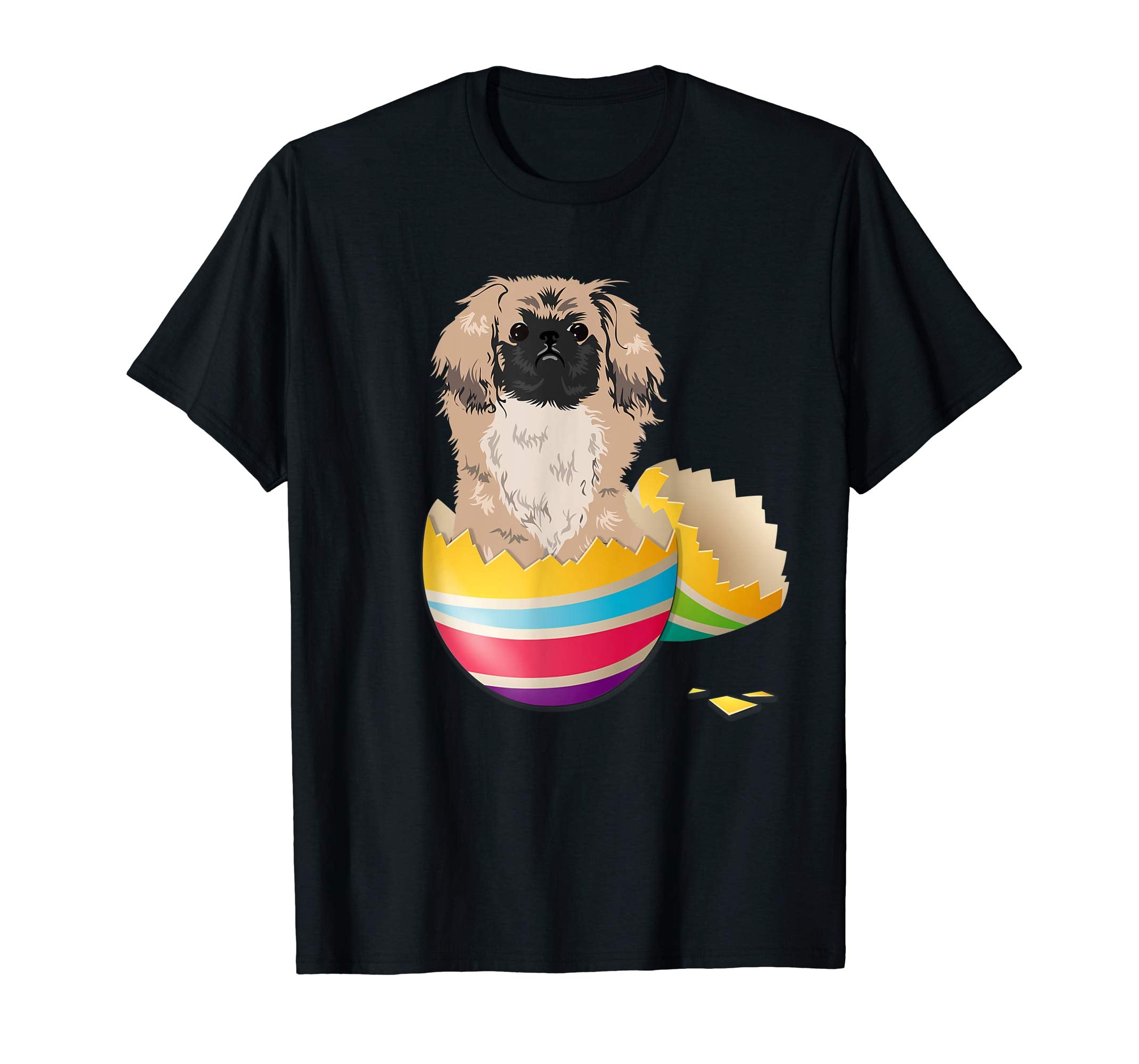 Pekingese Hatching From Easter Egg Easter Day Shirt