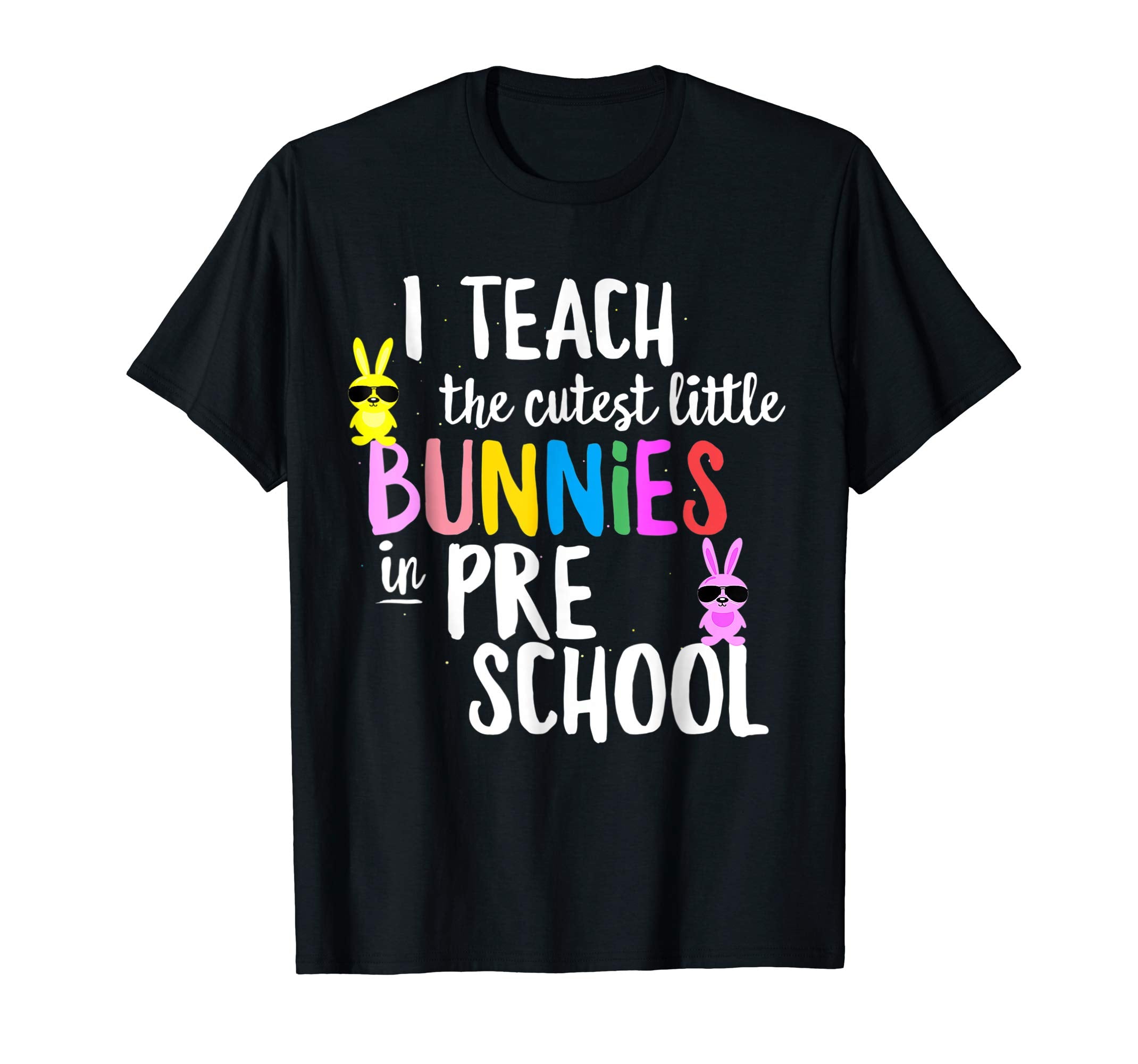 Easter Preschool Teacher Bunny Christian Holiday T-shirt