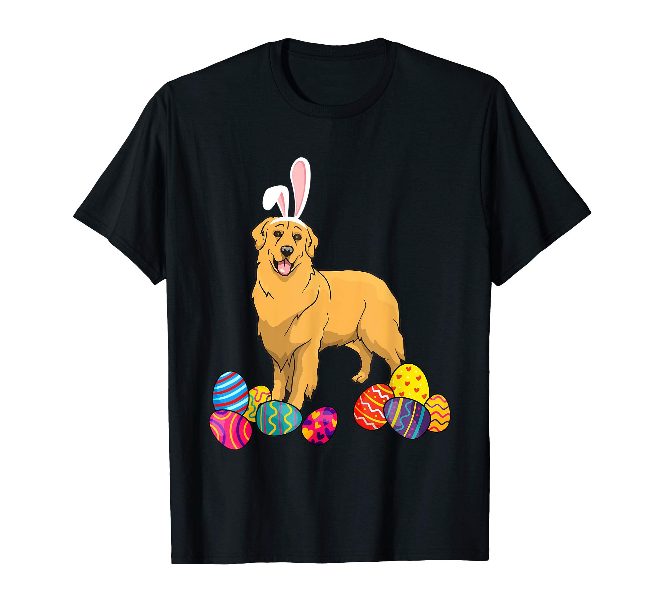 Golden Bunny Ear With Egg Easter Easter Day Shirt