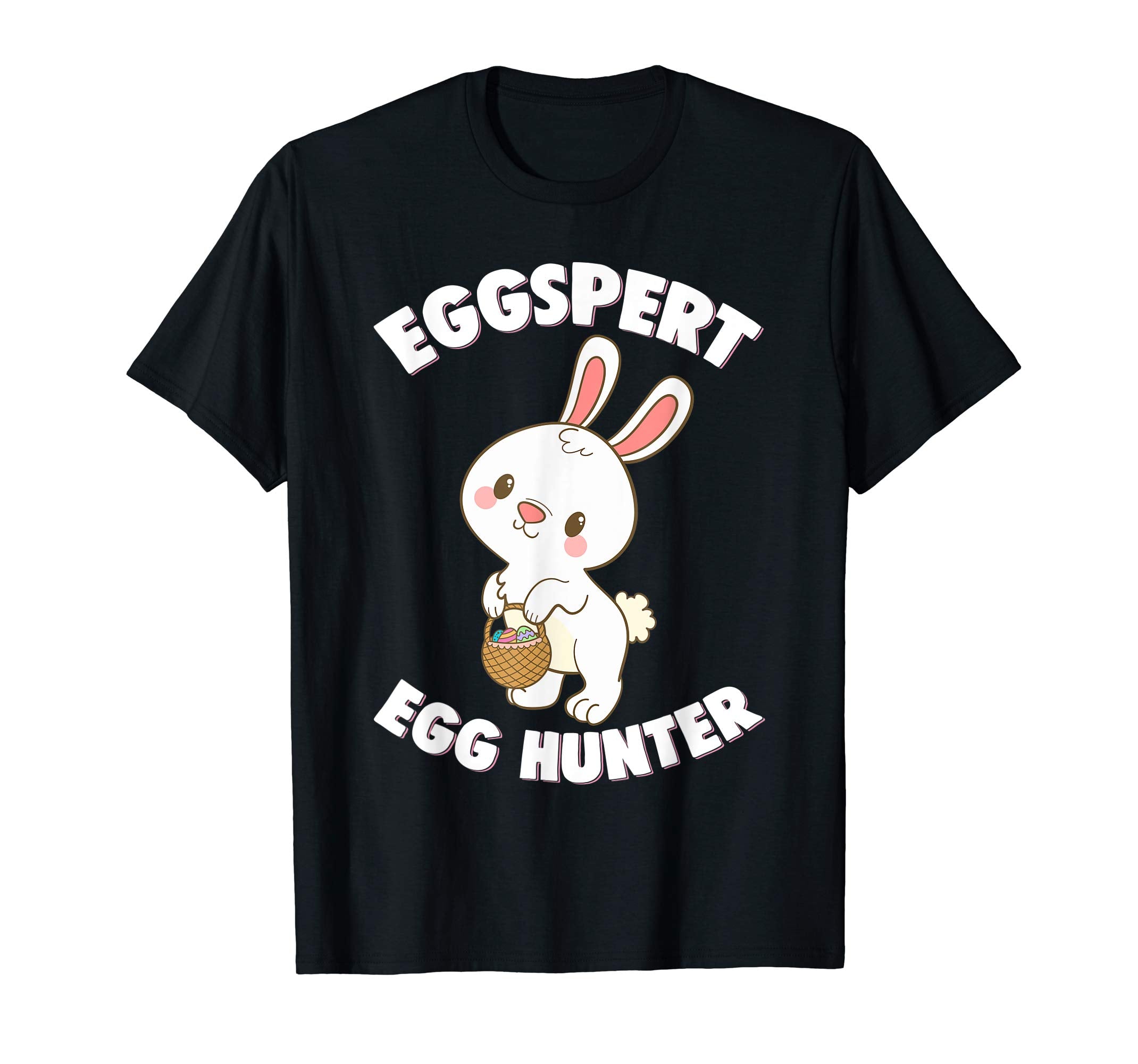 Eggspert Egg Hunter Happy Easter Kids Boys Girls T Shirt