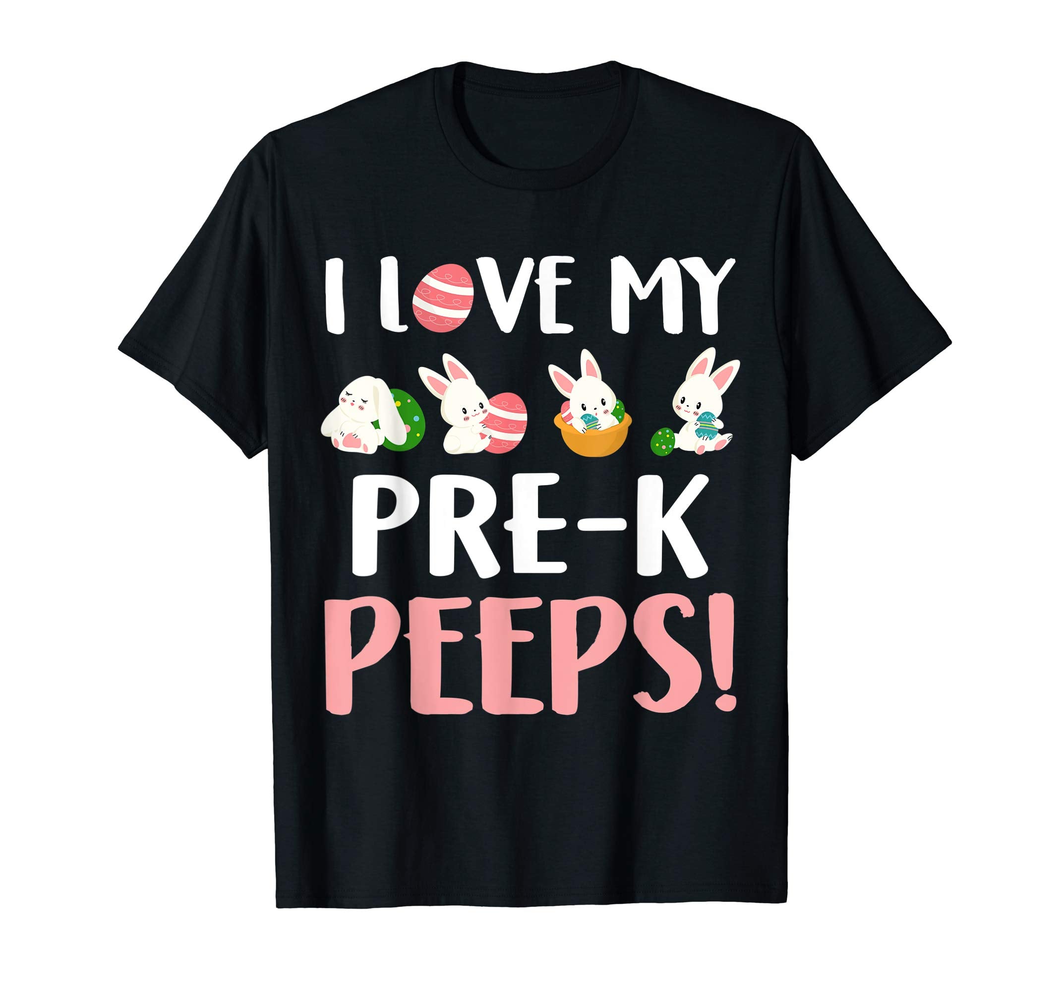 I Love My Pre-k Peeps Easter Day T-Shirt