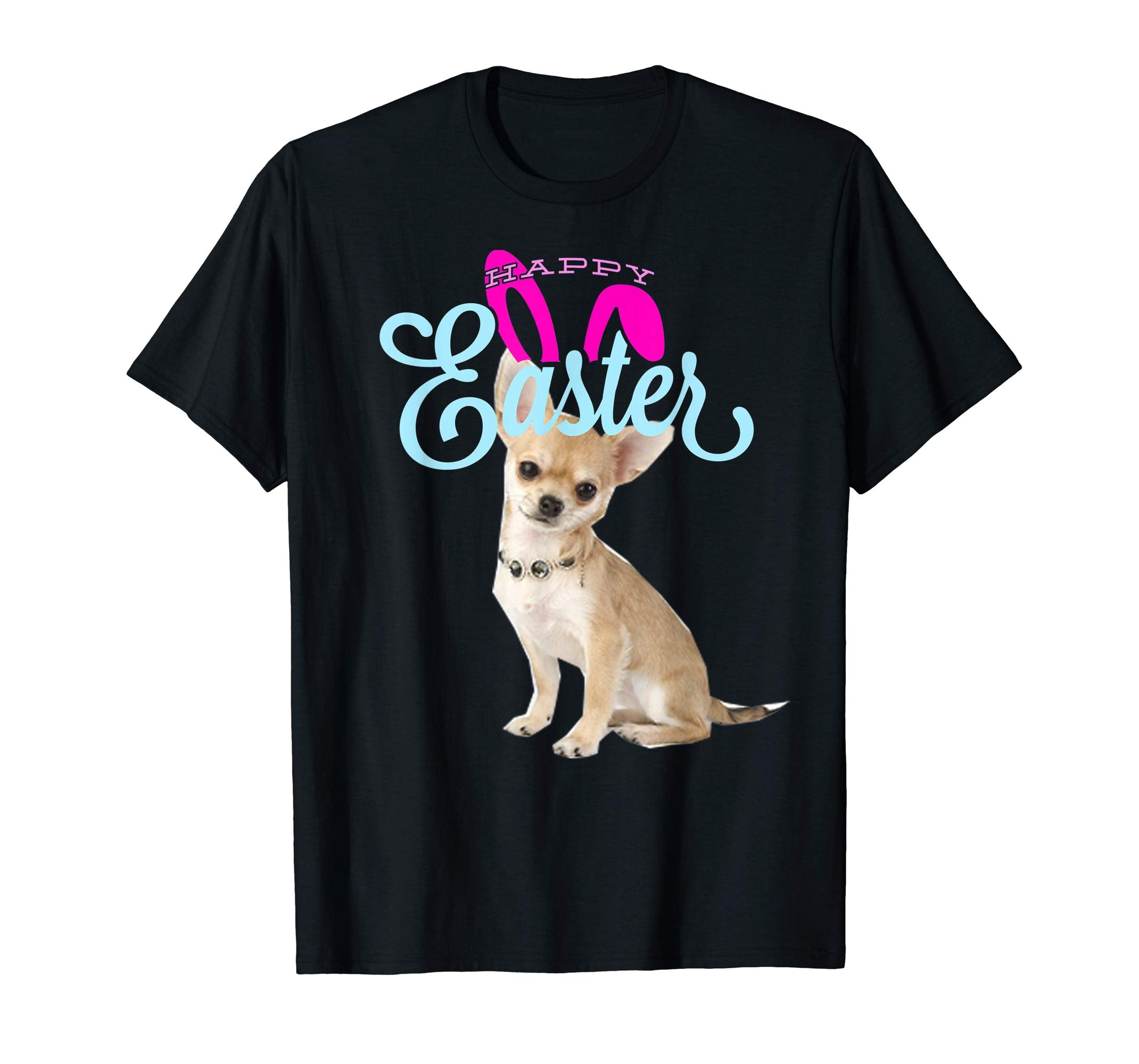 Easter Bunny Chihuahua Tshirt Dog Men Women Gift Easter Day