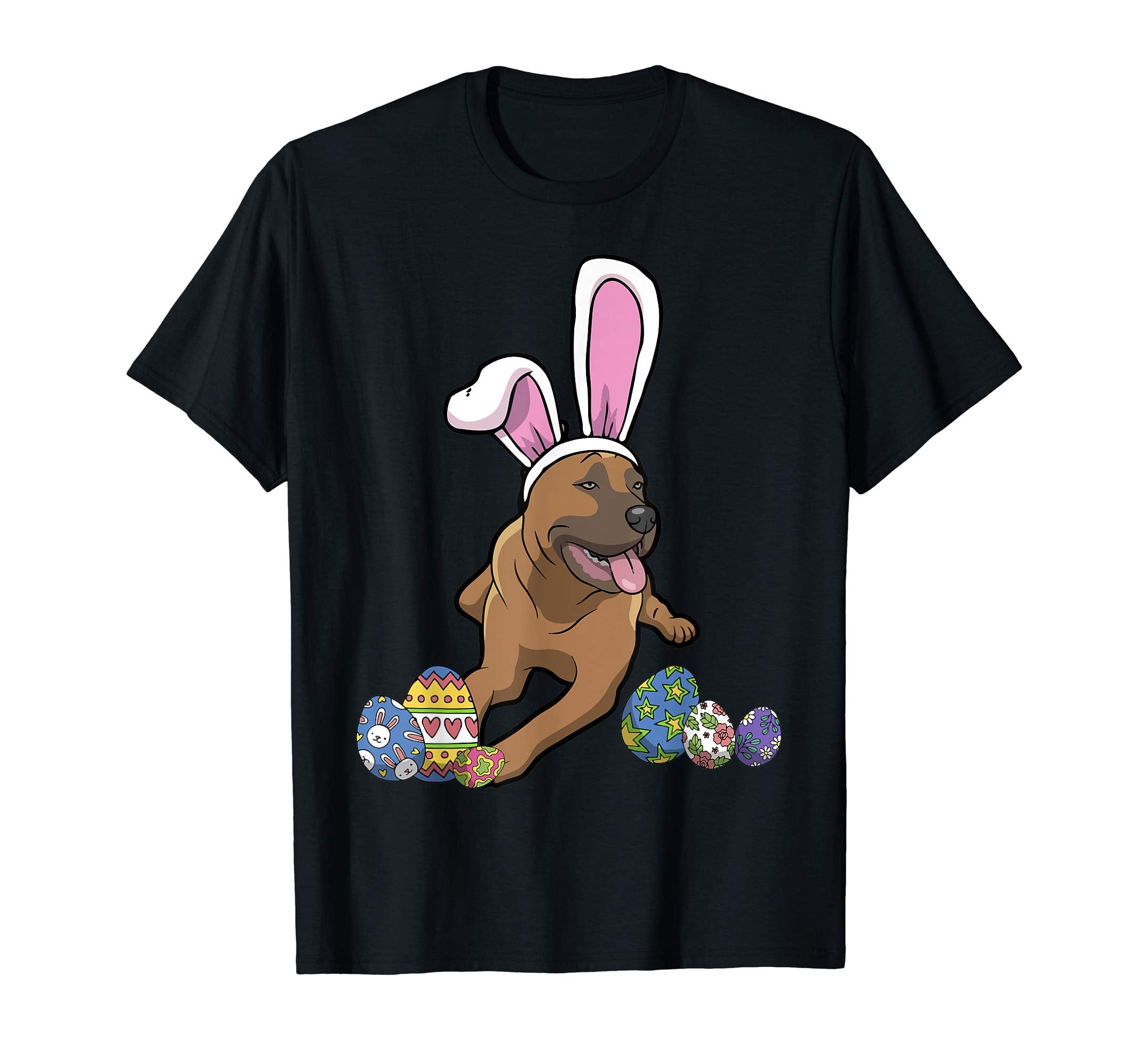 Cane Corso Dressed As Easter Bunny With Rabbit Ears T-Shirt