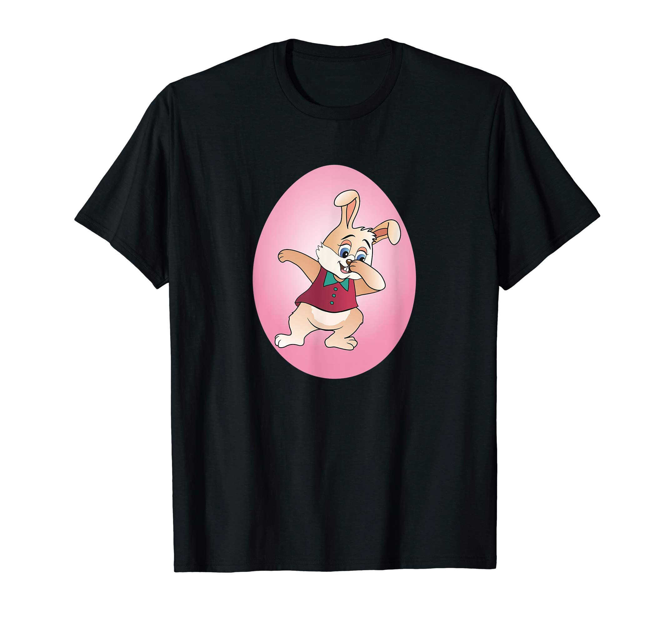 Dancing Easter Bunny T Shirt Gift Hip Hop Dabbing Holiday