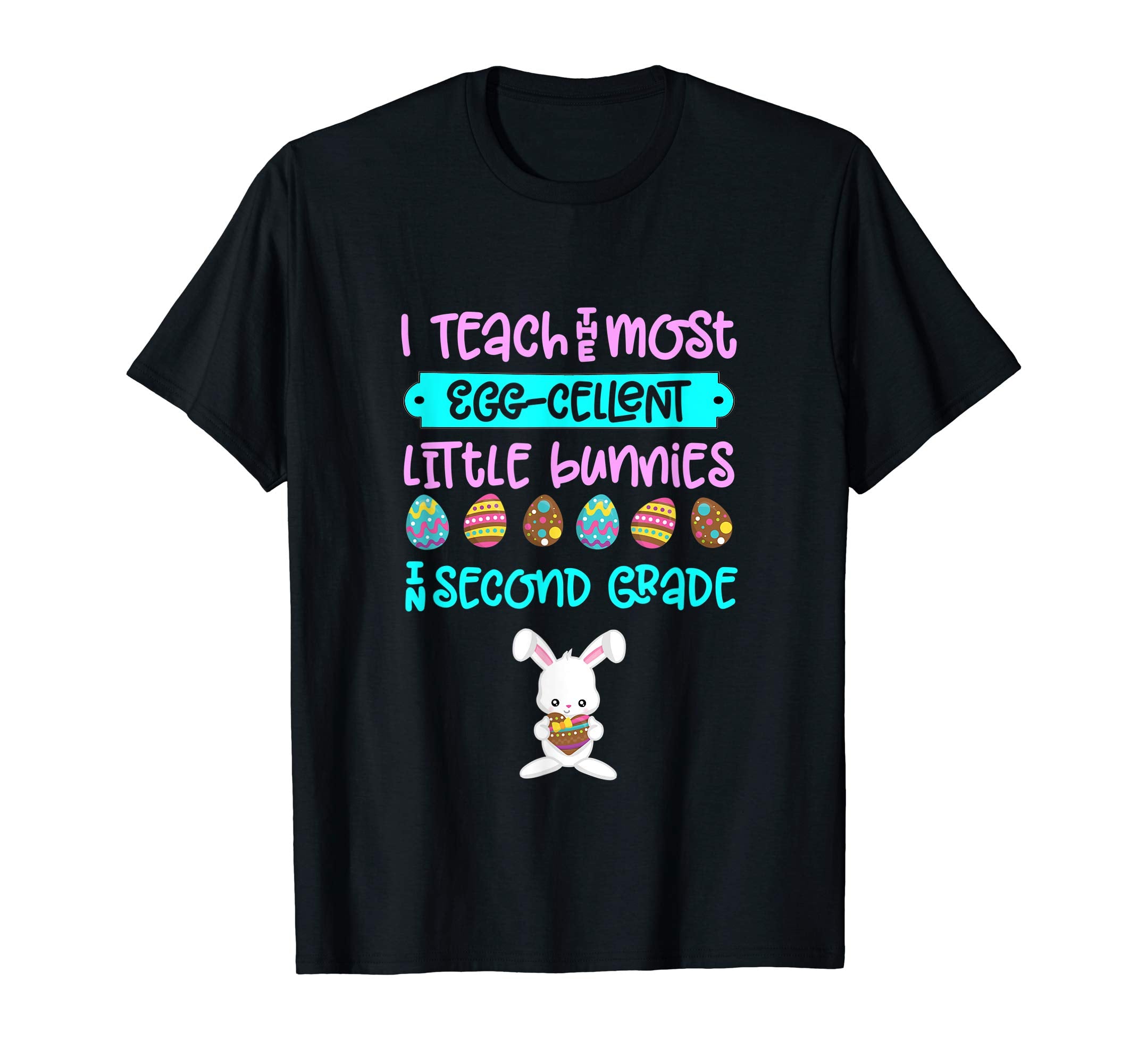 Easter Shirt Teacher Gift Teach Bunny Second 2nd Grade Cute