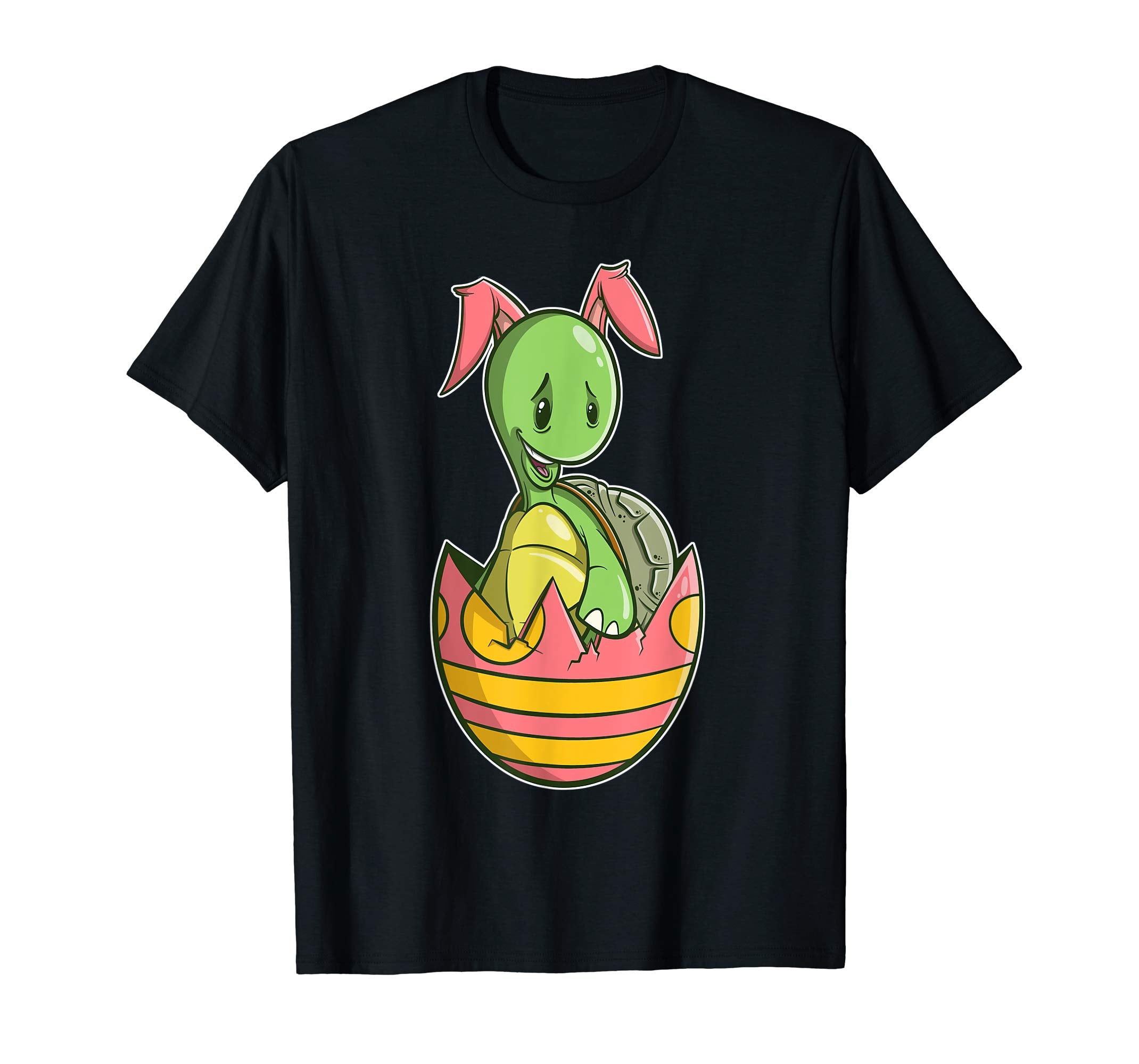 Turtle Bunny Easter T Shirt for Boys, Girls, &amp; Adults
