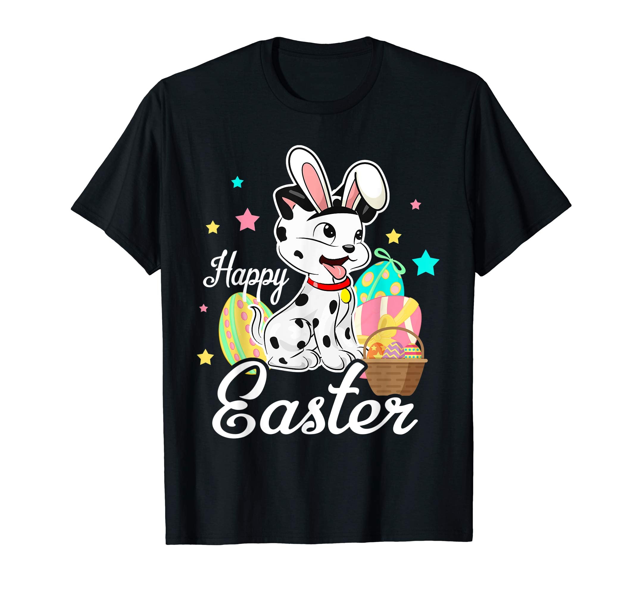 Happy Easter tshirt fo dalmatian fans and youth