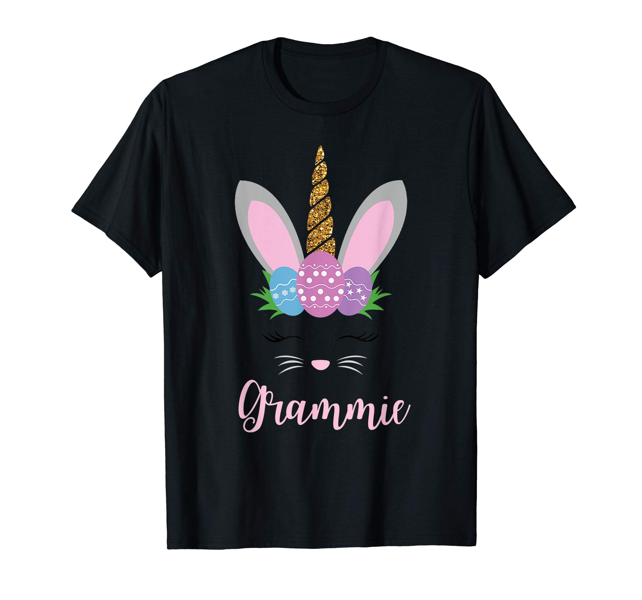 Grammie Easter Bunny Unicorn Funny T-Shirt Cute Bunnies Gift
