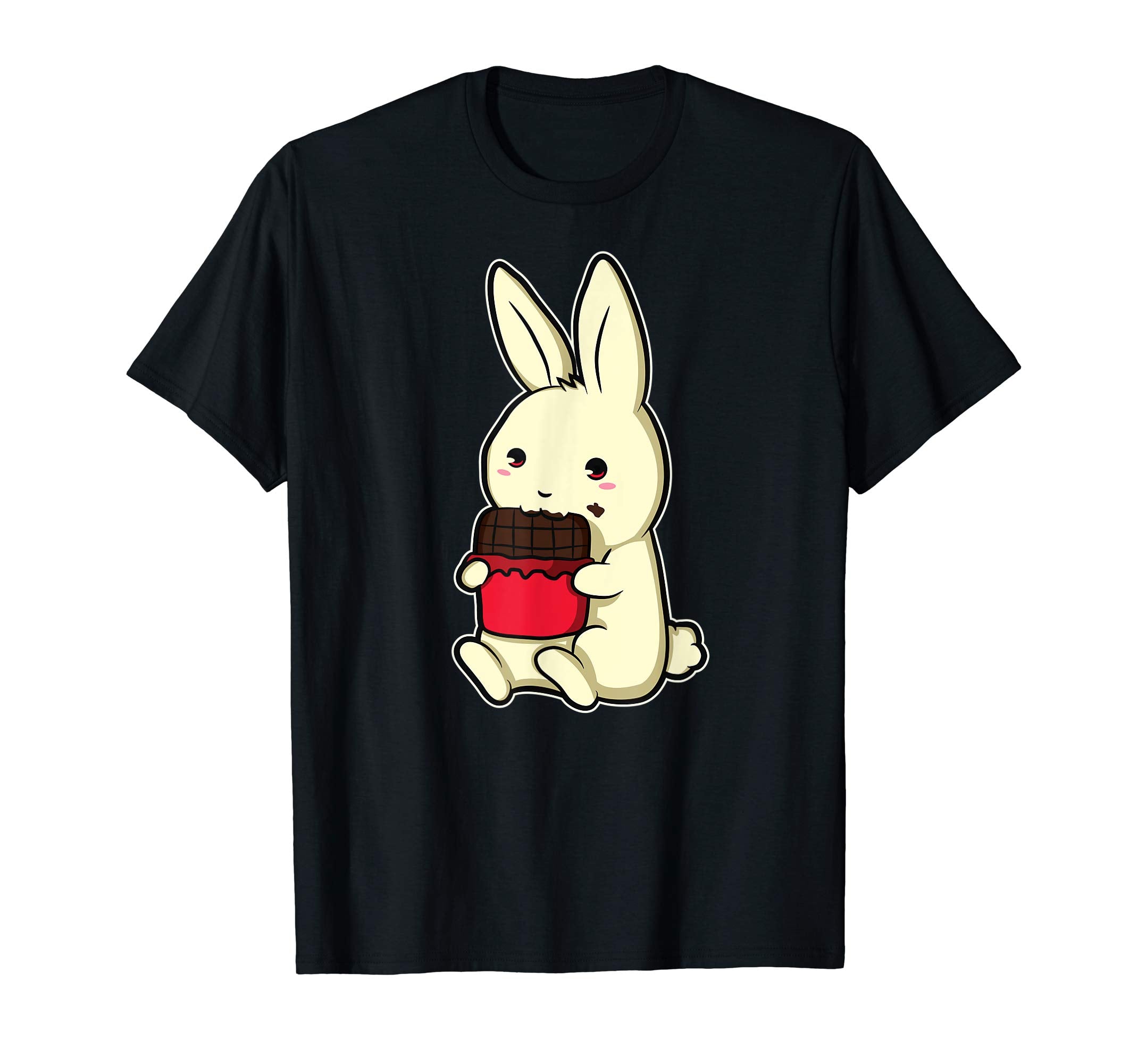 Funny Chocolate Bunny T-Shirt For Pet Lover Easter Gift