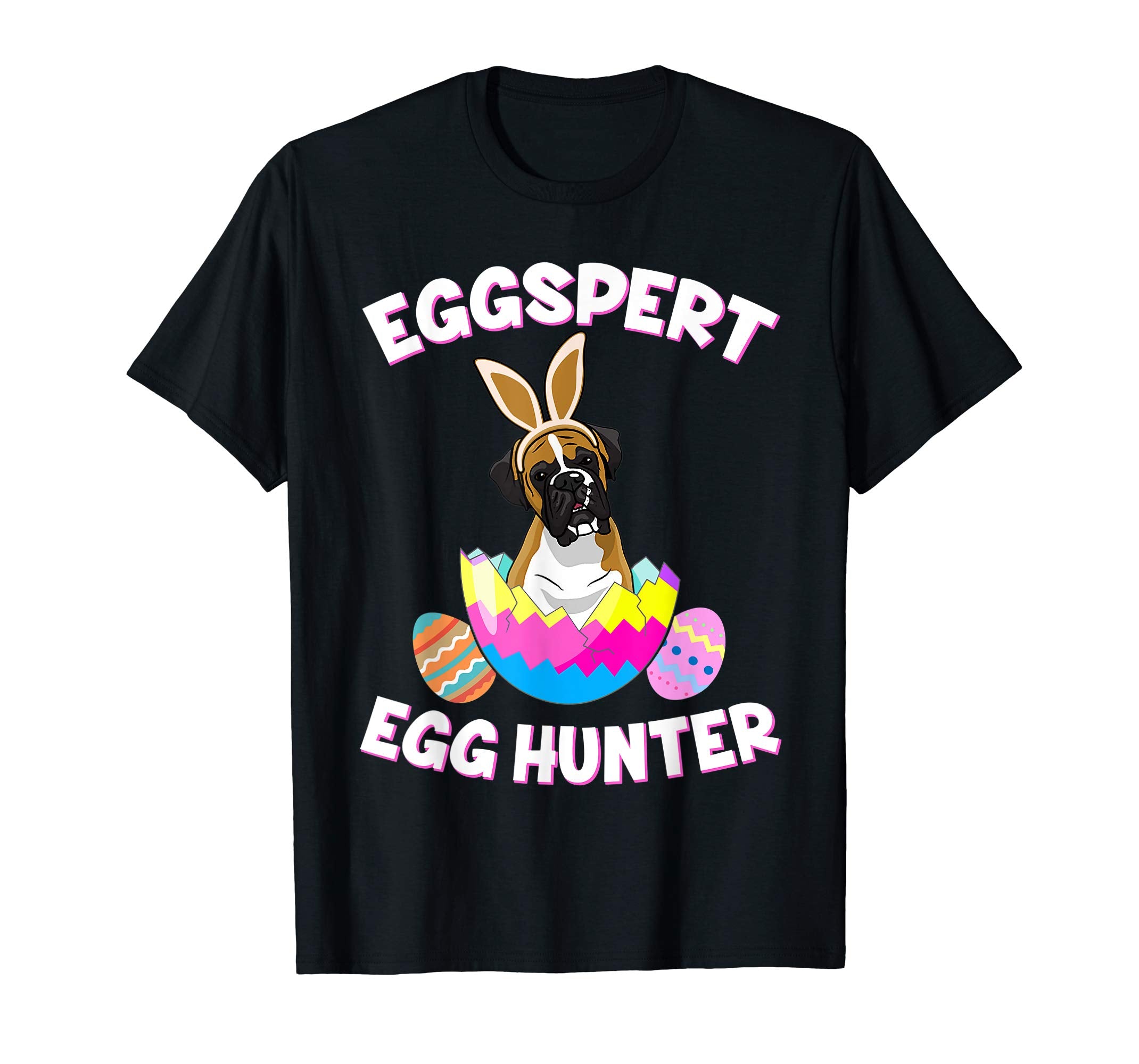 Eggspert Egg Hunter Easter Funny Boxer T Shirt