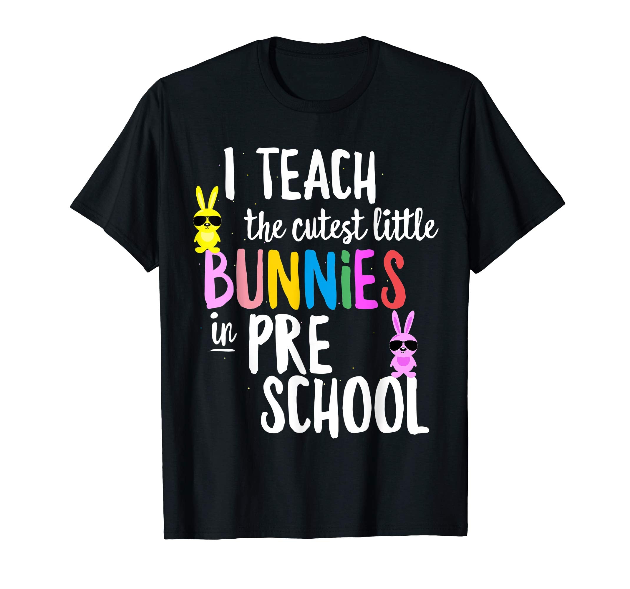 Easter Preschool Teacher Bunny Christian Holiday T-shirt