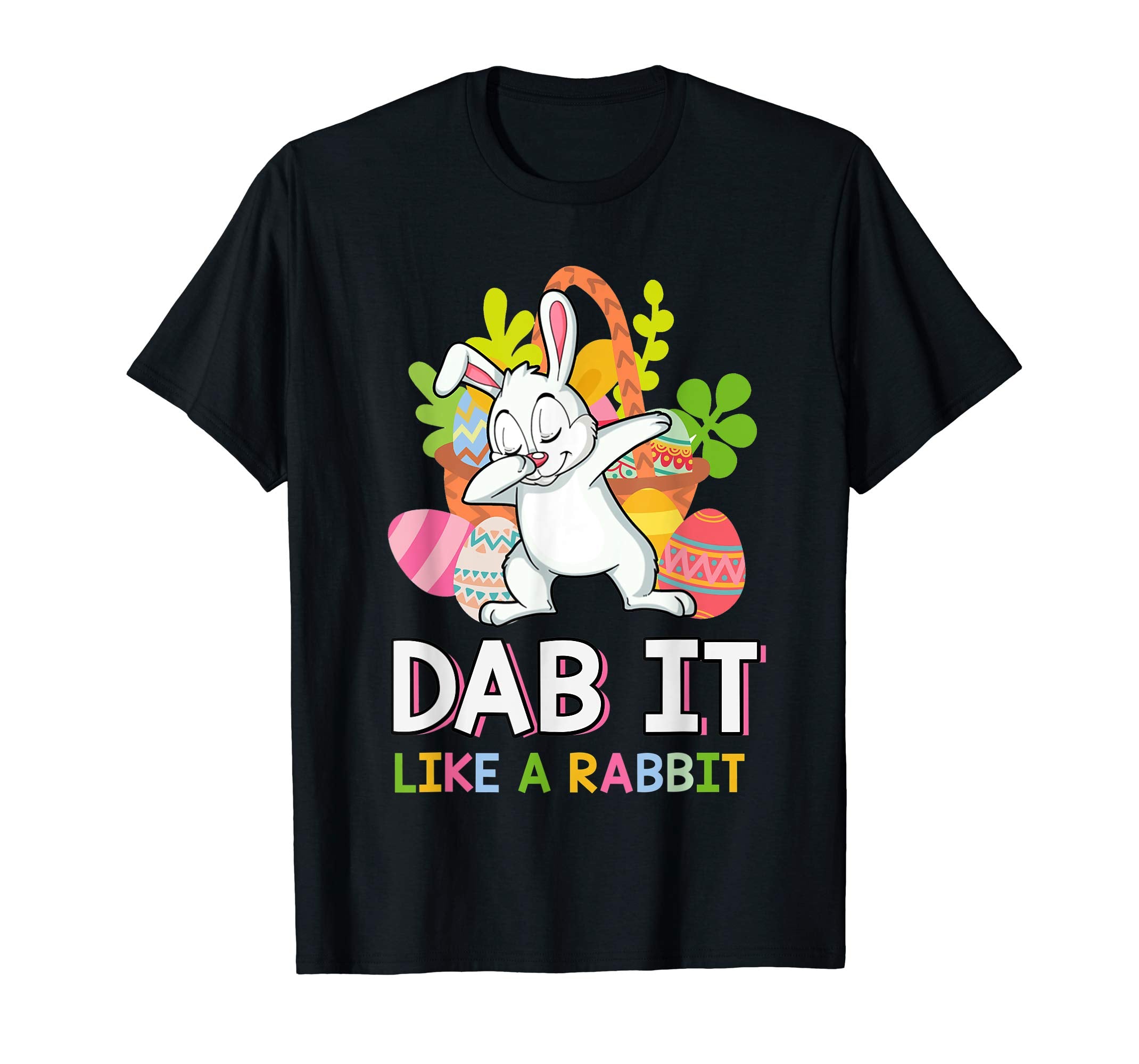 Bunny Rabbit Dabbing Easter Eggs Shirt Dab It Like A Rabbit