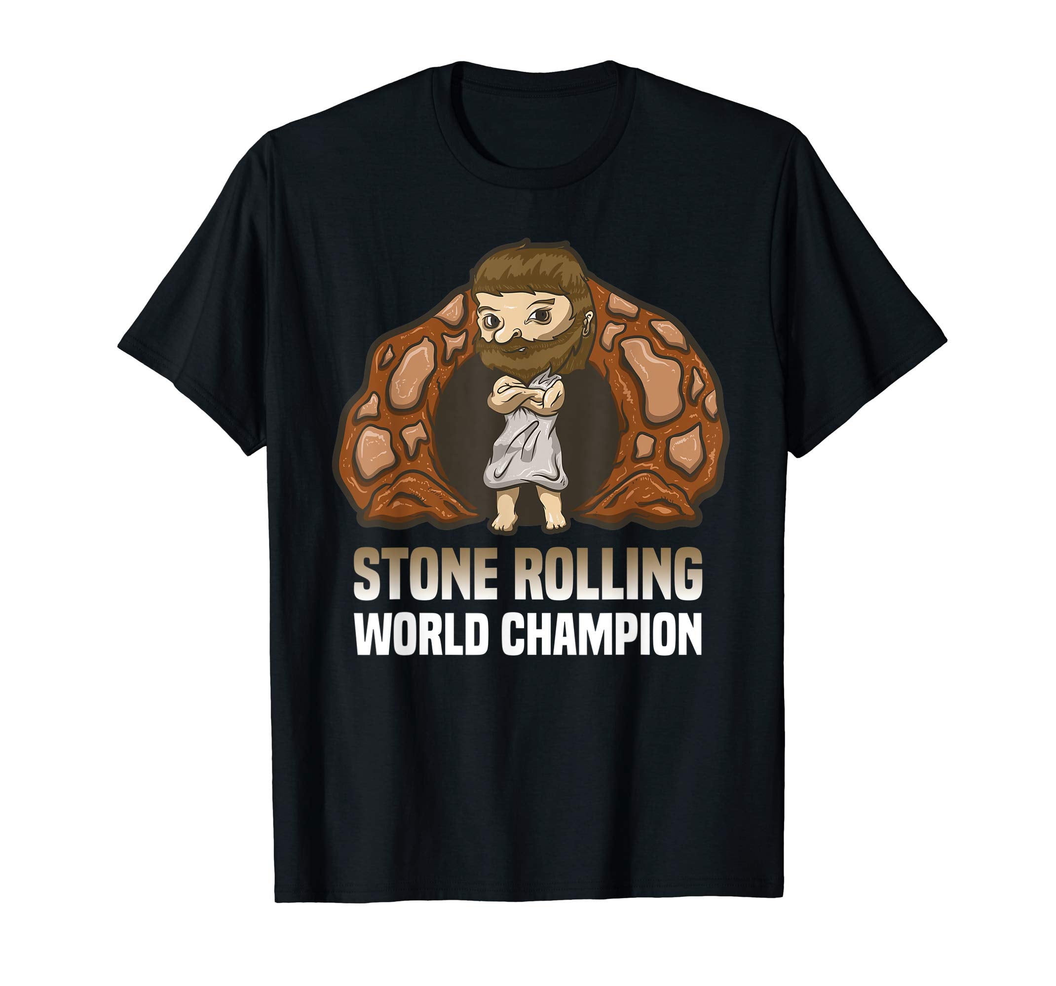 Easter Jesus T Shirt Resurrection Stone Rolling Let's Roll