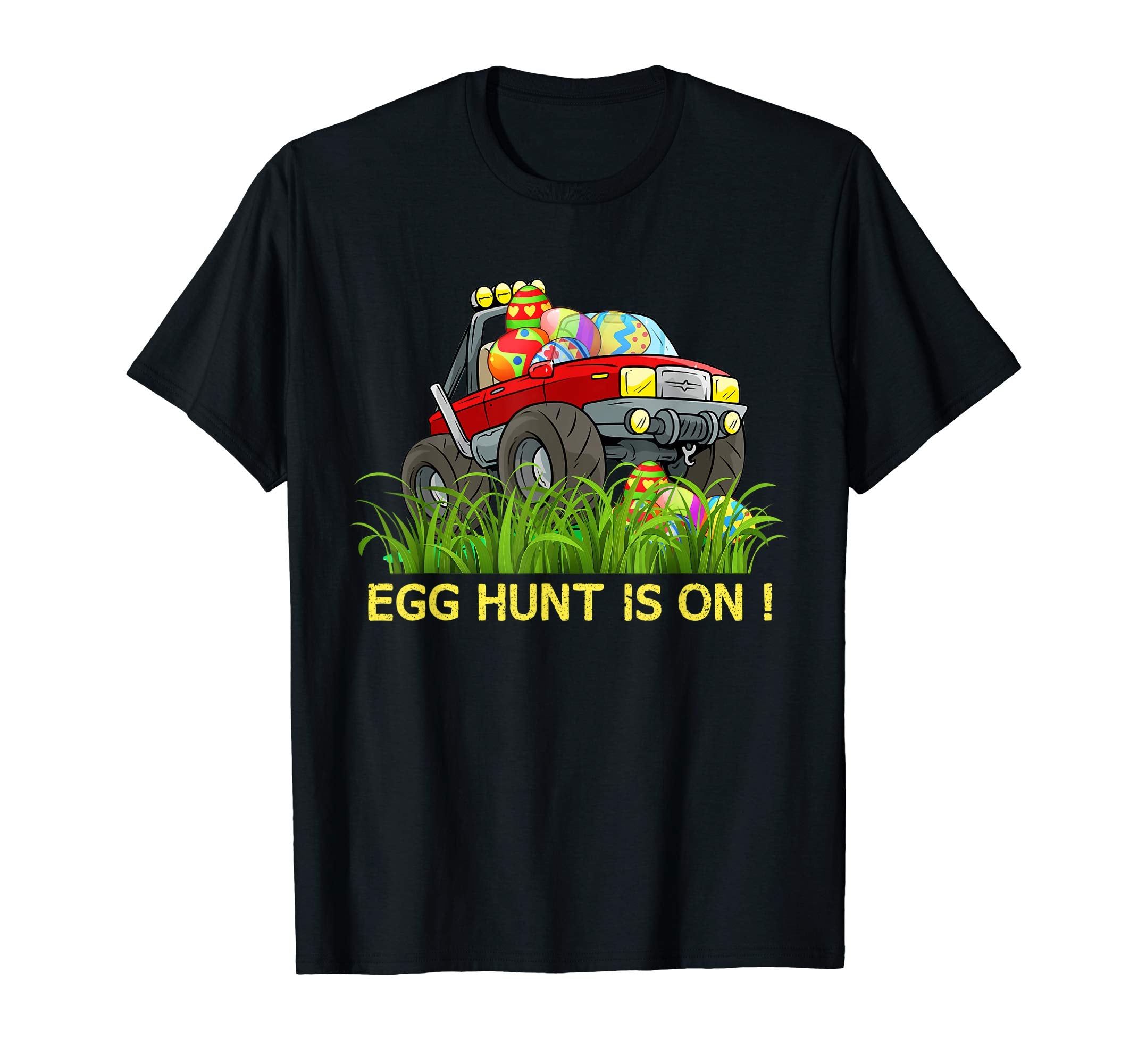 Egg hunt is on Trucl of Eggs Easter T shirt